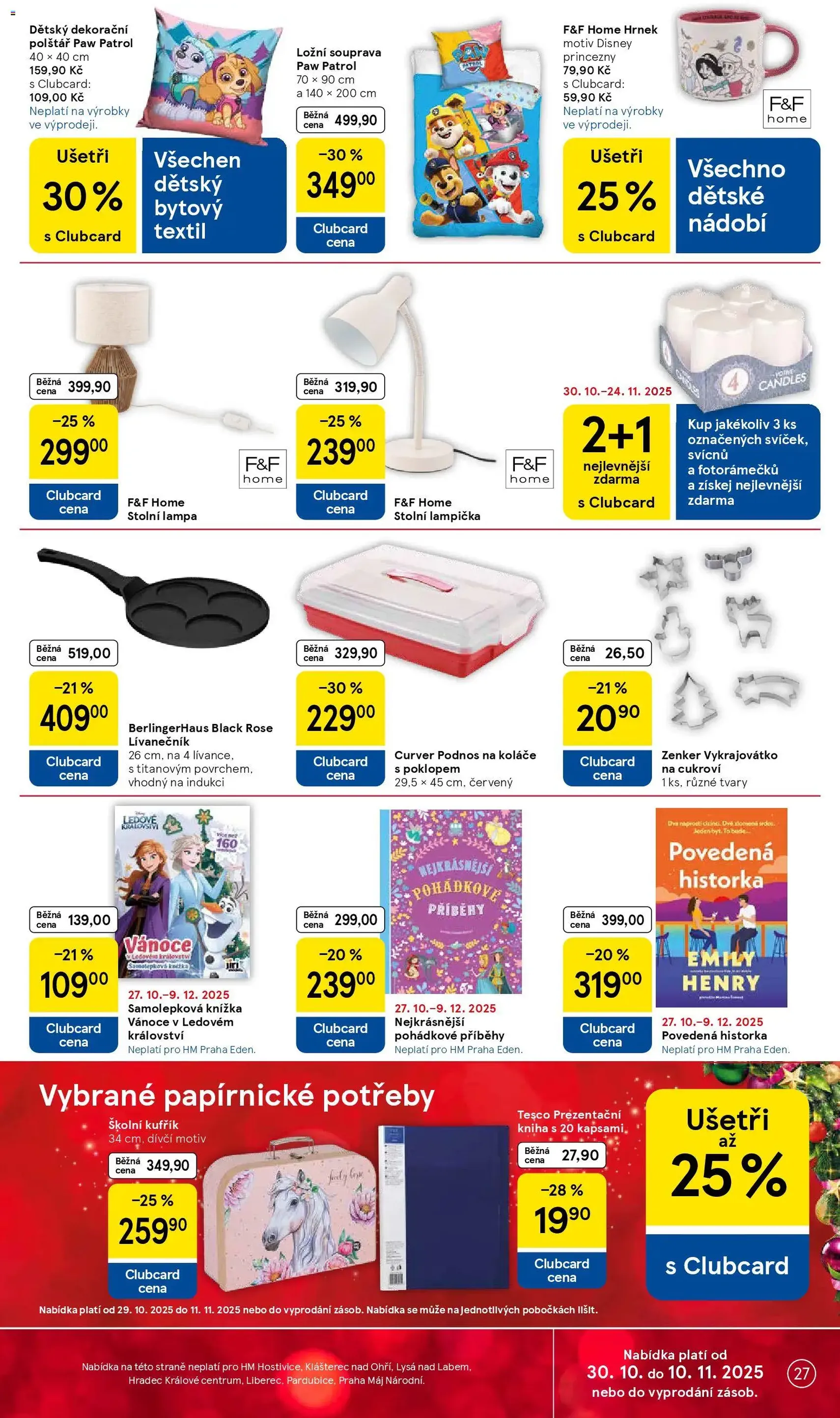 Tesco leták - Hypermarket - platný leták od 29.10.2025 strana 27 z 31 Tesco leták - Hypermarket - platný leták od 29.10.2025 strana 27 z 31