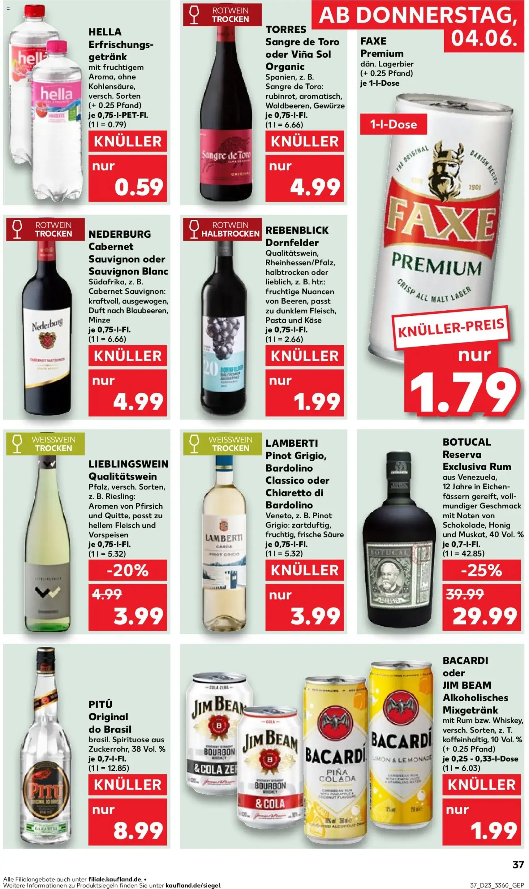 Kaufland Prospekt - Gültiger Prospekt ab 04.06.2026, Seite 37 von insgesamt 62