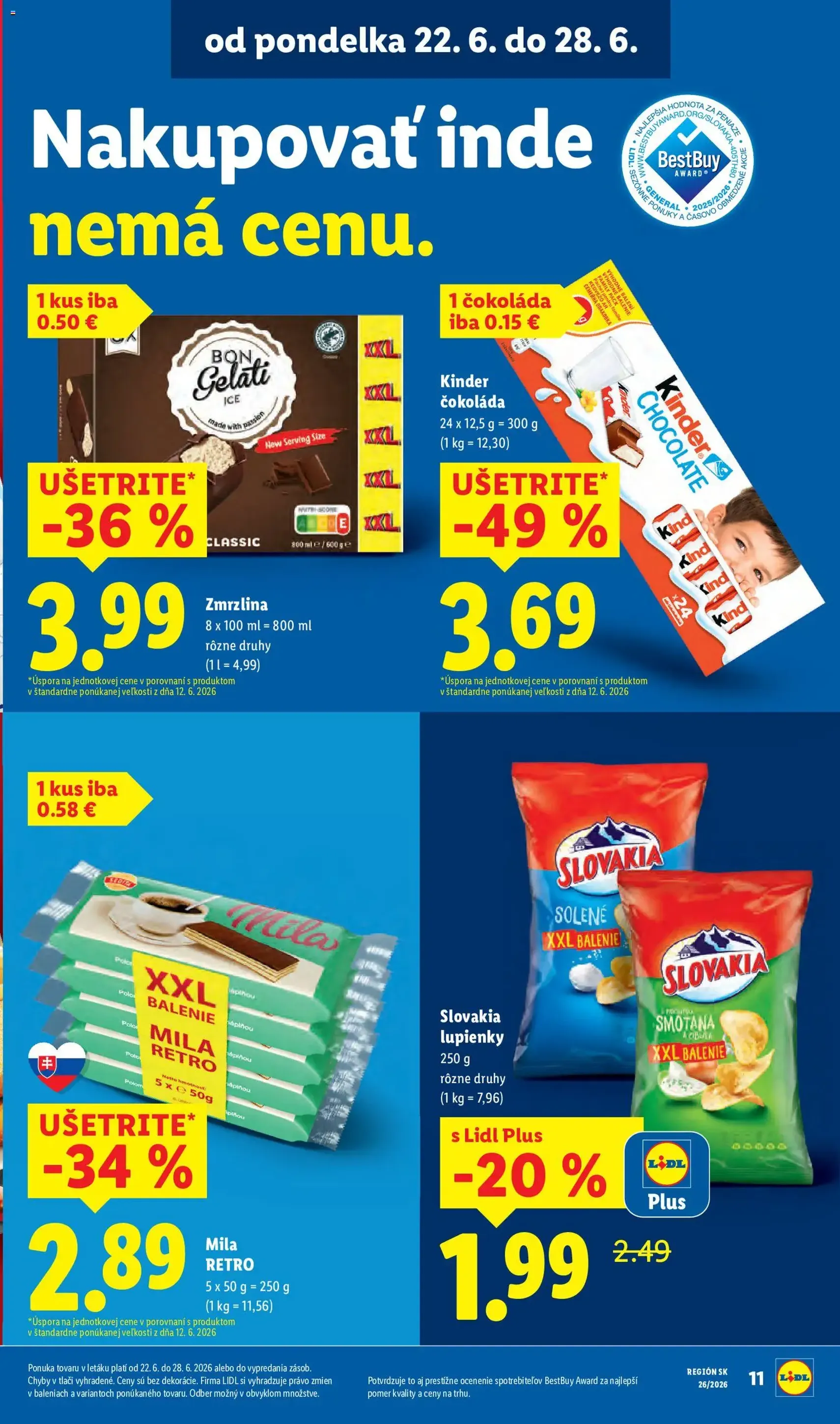 Lidl leták - platný leták od 22.06.2026 strana 17 z 99
