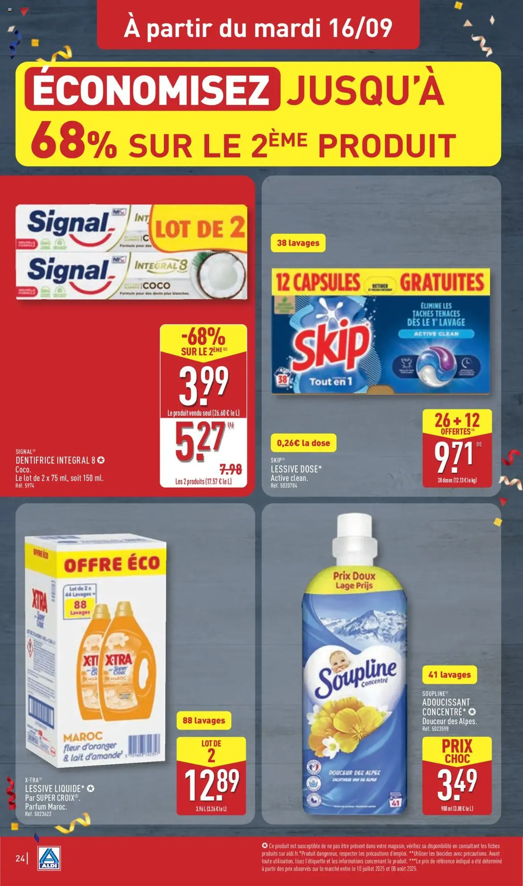 Aldi catalogue semaine 38 - brochure valable à partir du 16/09/2025, page 27 sur 48