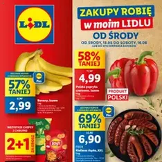 Lidl Gazetka - podgląd gazetki ważnej od 13.08.2025