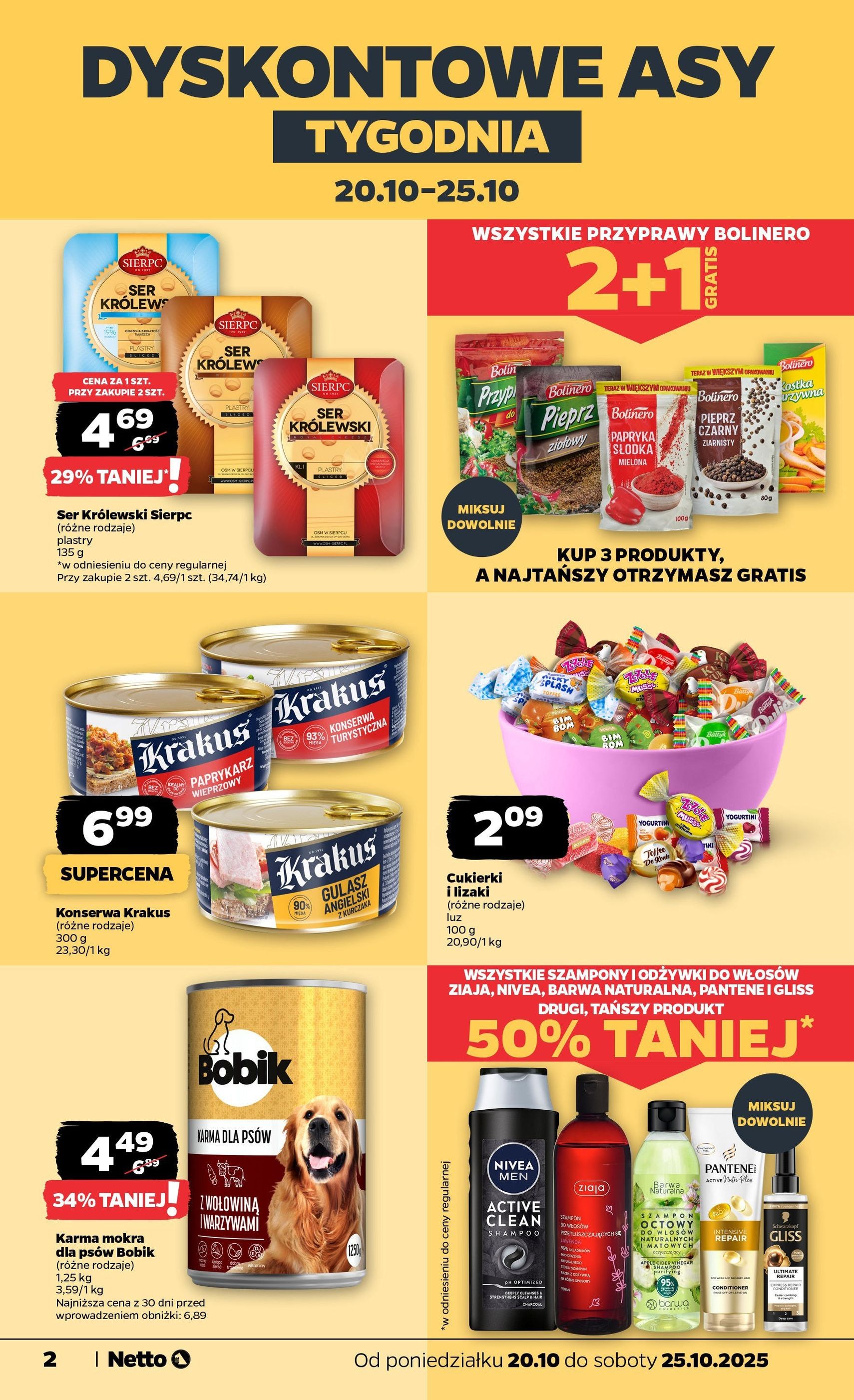 Netto gazetka - Spożywcza - ważny gazetka od 20.10.2025 strona 2 z 34 Netto gazetka - Spożywcza - ważny gazetka od 20.10.2025 strona 2 z 34