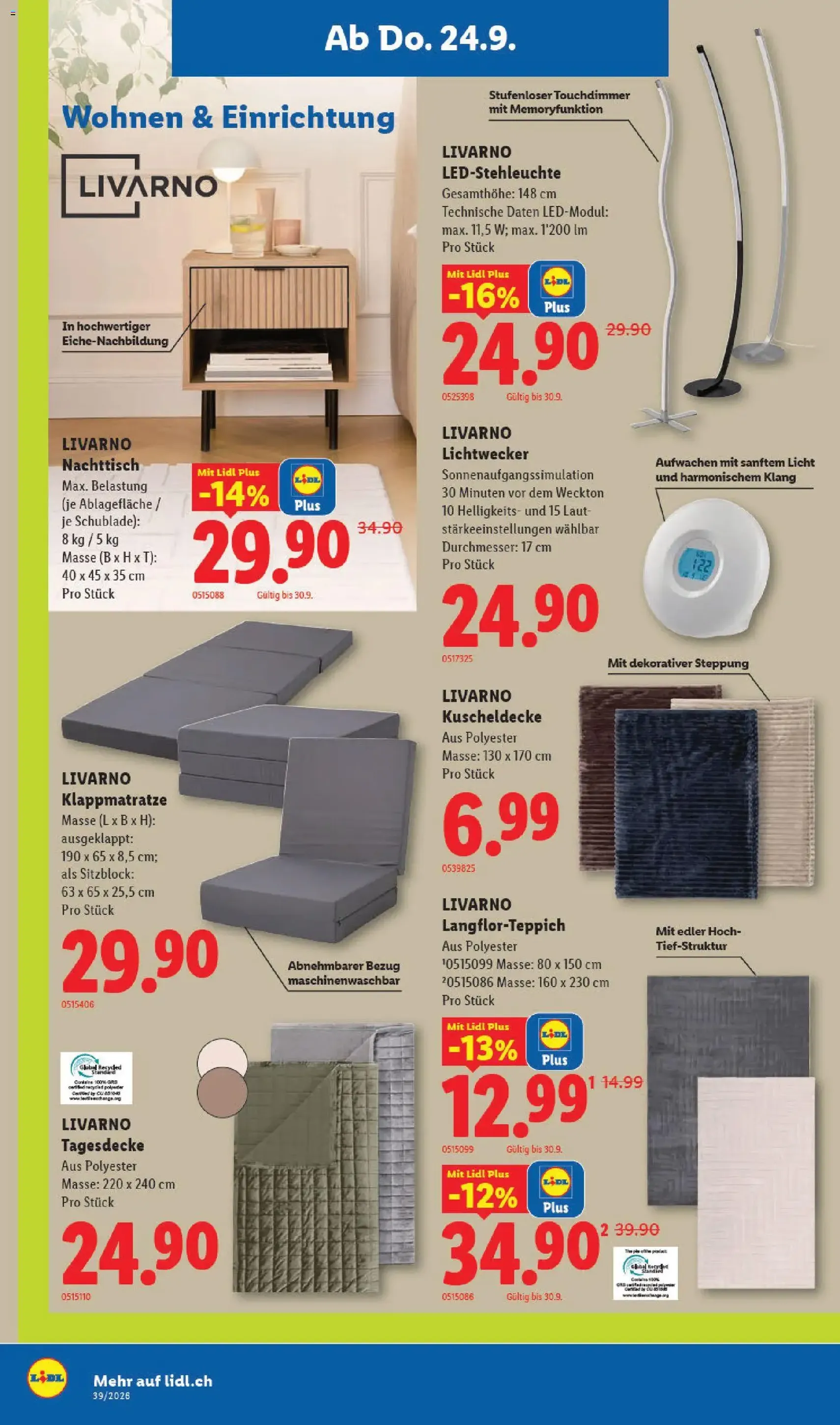 Lidl aktionen - Gültiger Prospekt ab 24.09.2026, Seite 18 von insgesamt 32