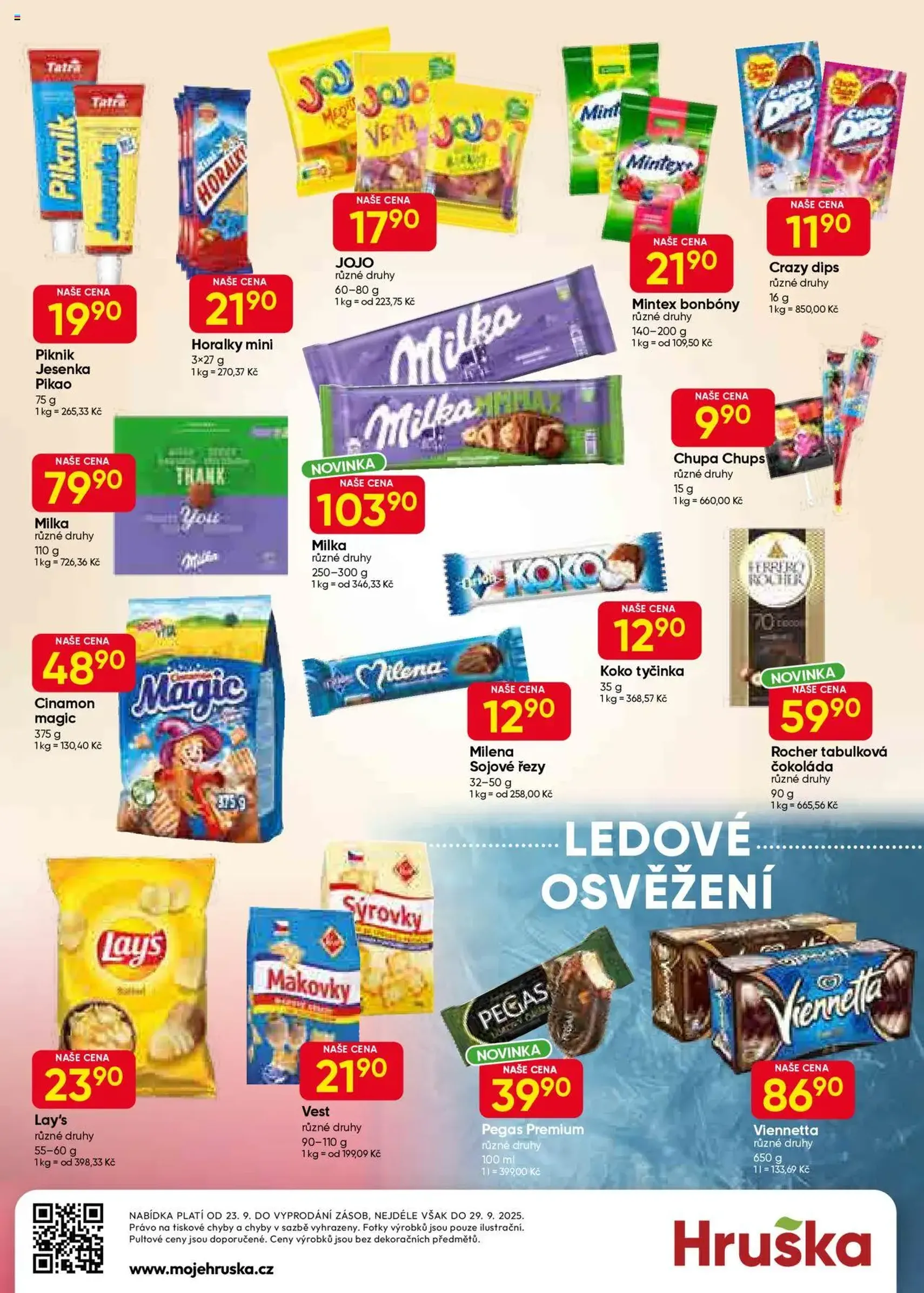 Hruška leták - platný leták od 23.09.2025 strana 8 z 8