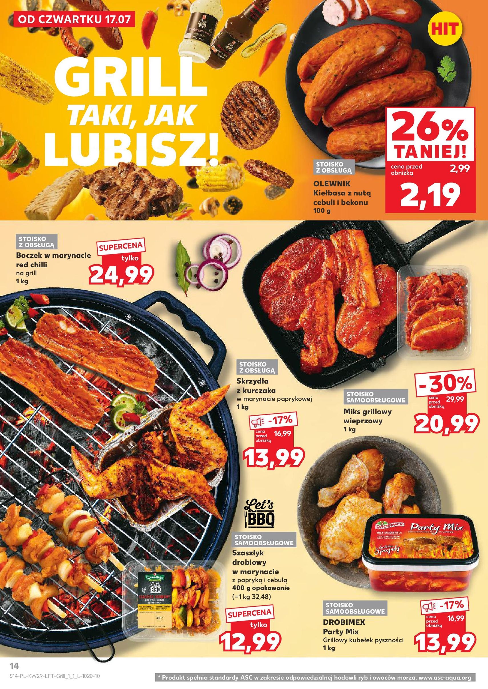 Kaufland gazetka - ważny gazetka od 17.07.2025 strona 14 z 53 Kaufland gazetka - ważny gazetka od 17.07.2025 strona 14 z 53