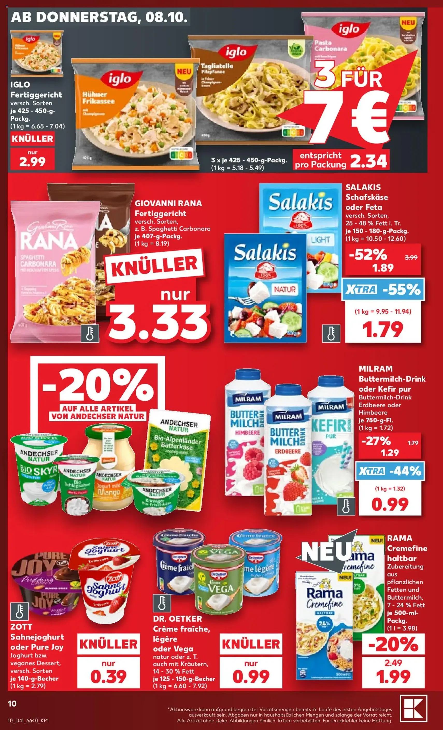 Kaufland Prospekt - Gültiger Prospekt ab 08.10.2026, Seite 10 von insgesamt 70