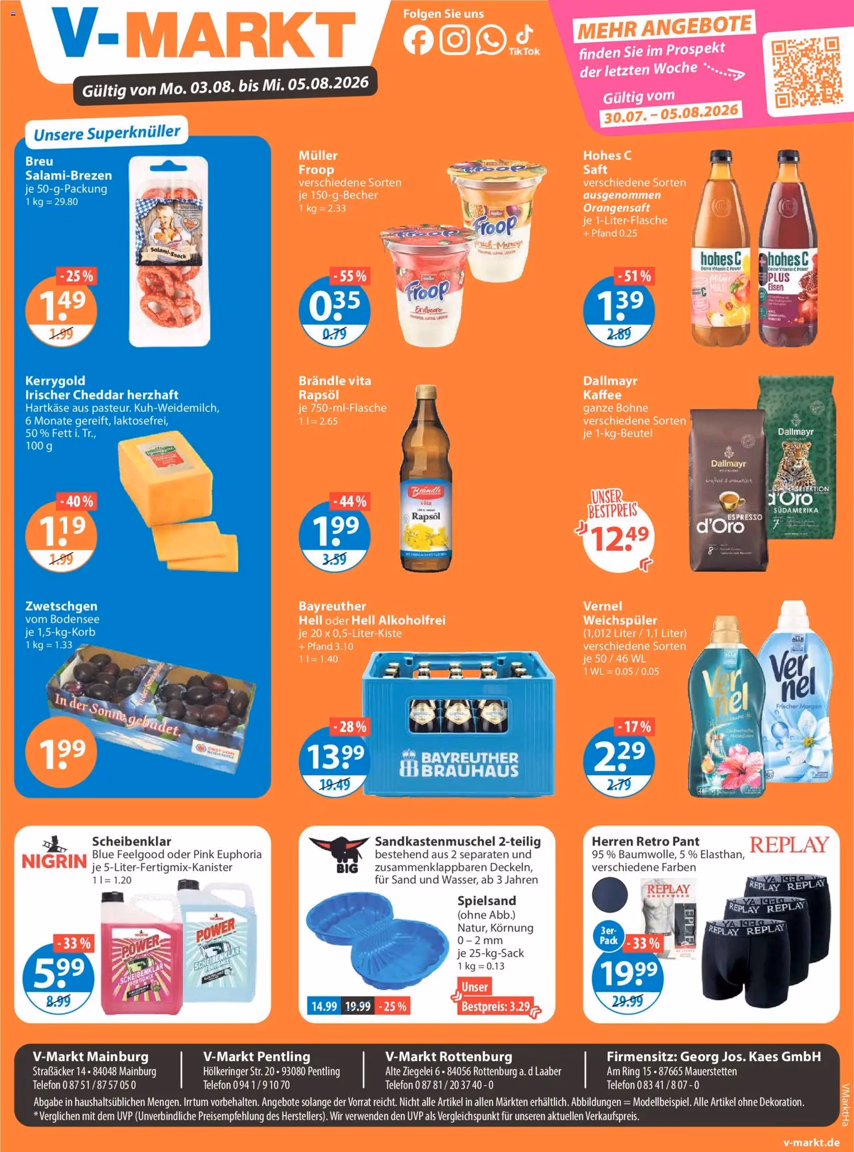 V-Markt Angebote - Gültiger Prospekt ab 30.07.2026, Seite 19 von insgesamt 26