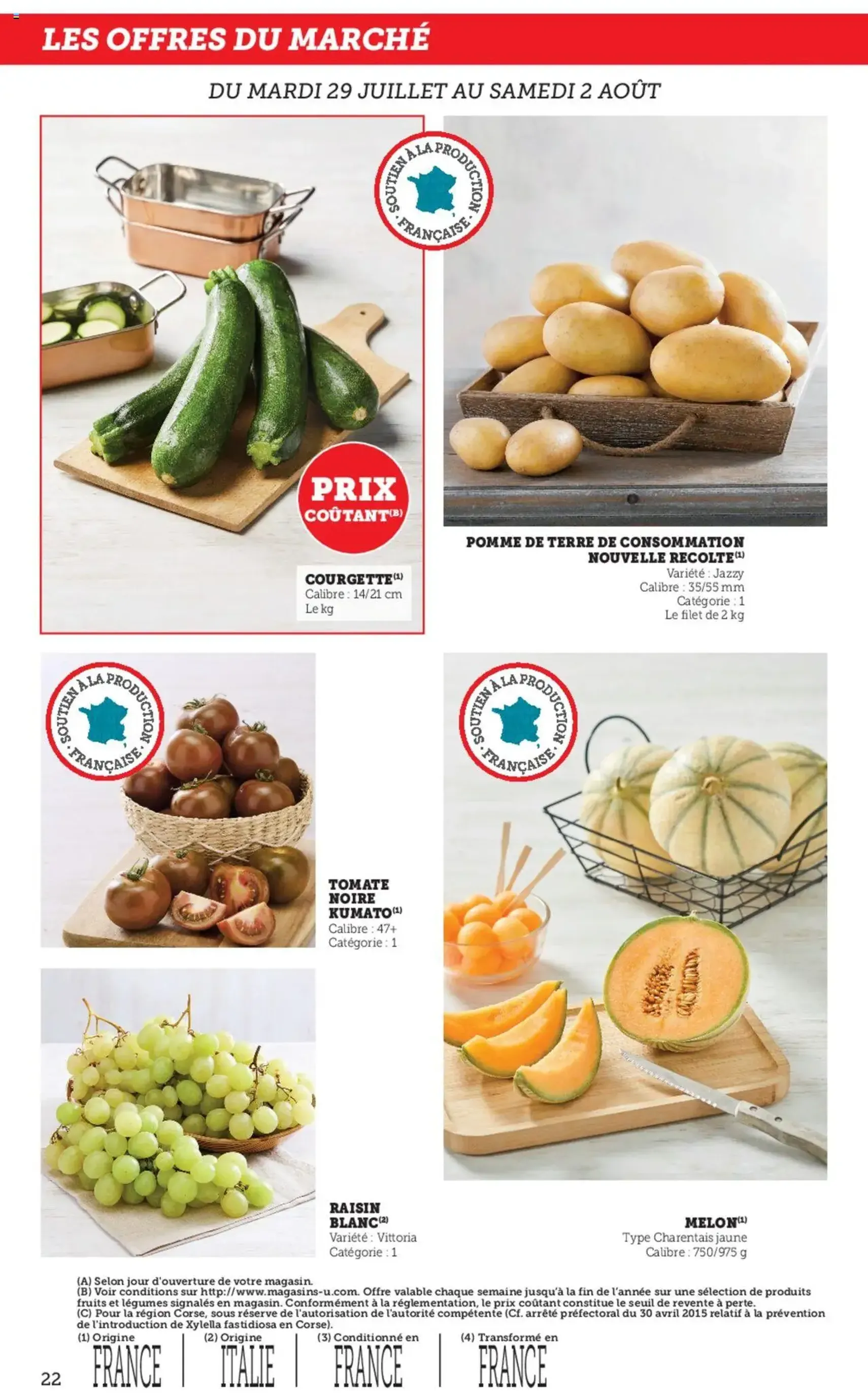Super U catalogue - brochure valable à partir du 29/07/2025, page 22 sur 24 Super U catalogue - brochure valable à partir du 29/07/2025, page 22 sur 24