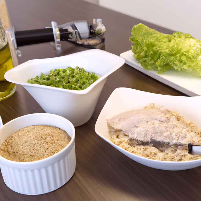 Insalata di farro con pollo