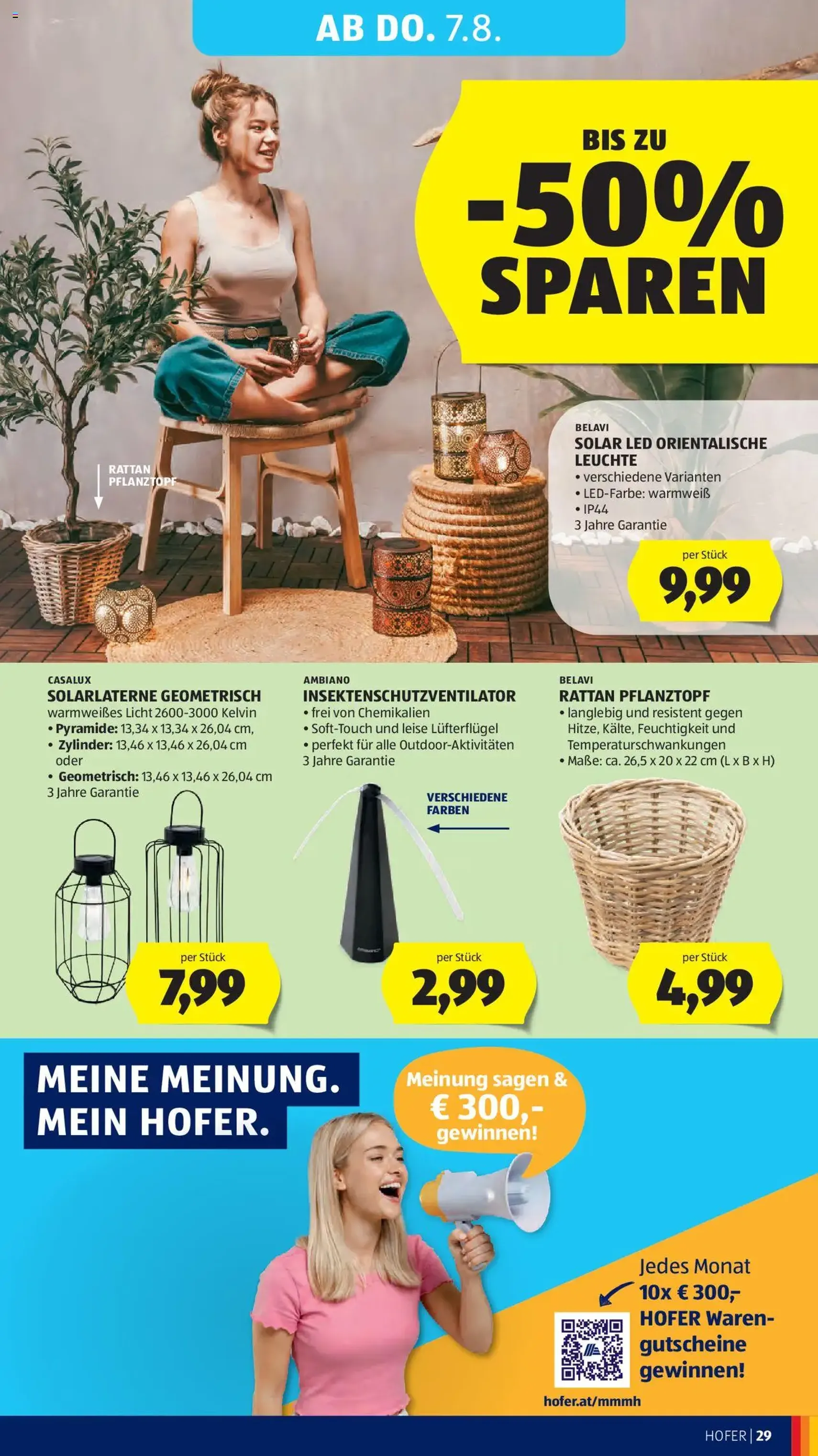Hofer Flugblatt - Gültiger Prospekt ab 01.08.2025, Seite 33 von insgesamt 41 Hofer Flugblatt - Gültiger Prospekt ab 01.08.2025, Seite 33 von insgesamt 41