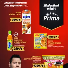 CBA Príma Akciós újság - szórólap előnézete érvényes 2025.09.11. -tól