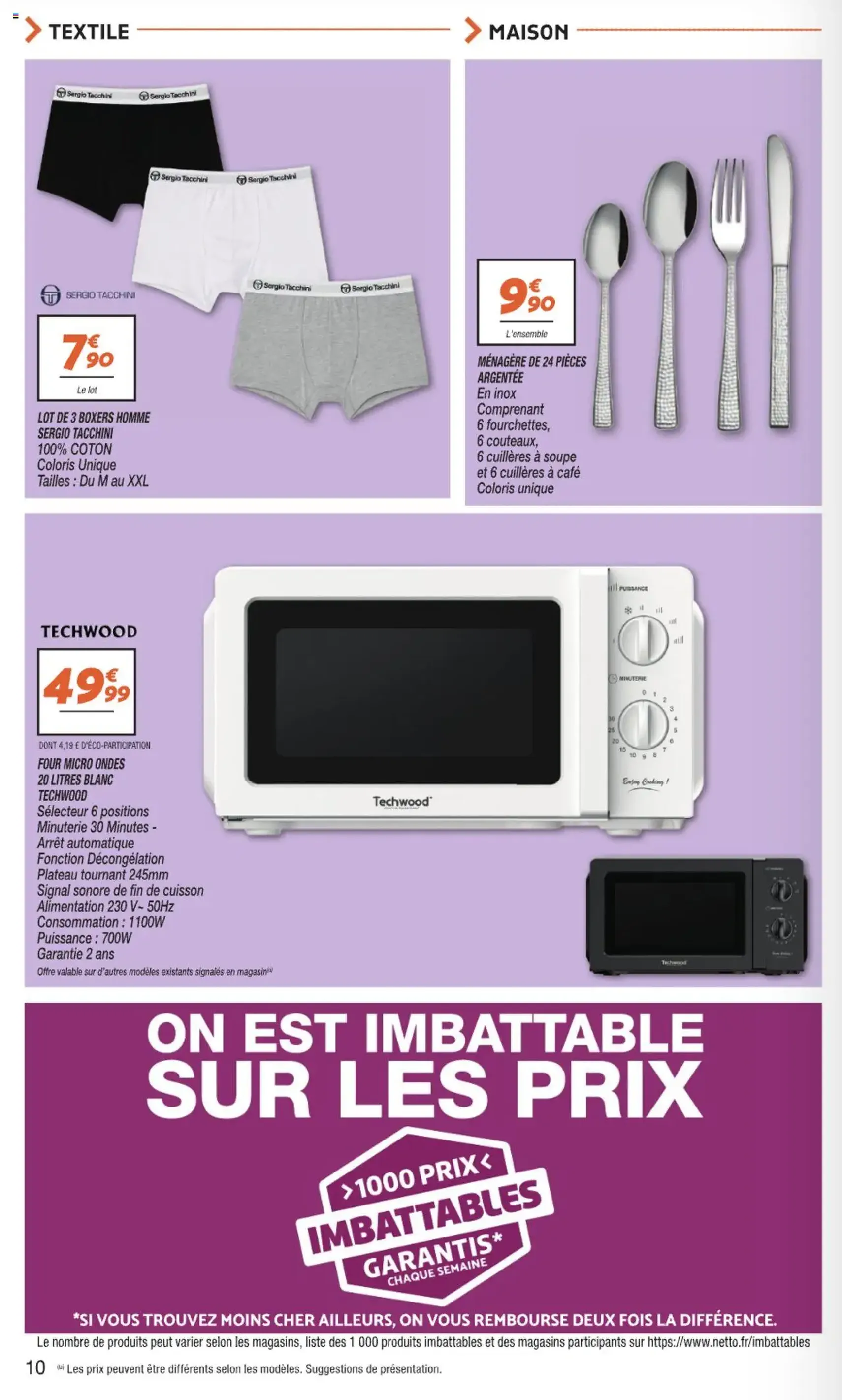 Netto catalogue - brochure valable à partir du 19/08/2025, page 10 sur 12 Netto catalogue - brochure valable à partir du 19/08/2025, page 10 sur 12