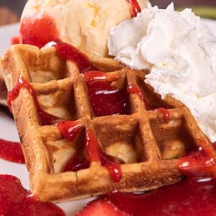 Recipe preview Classic Breakfast Egg Waffles