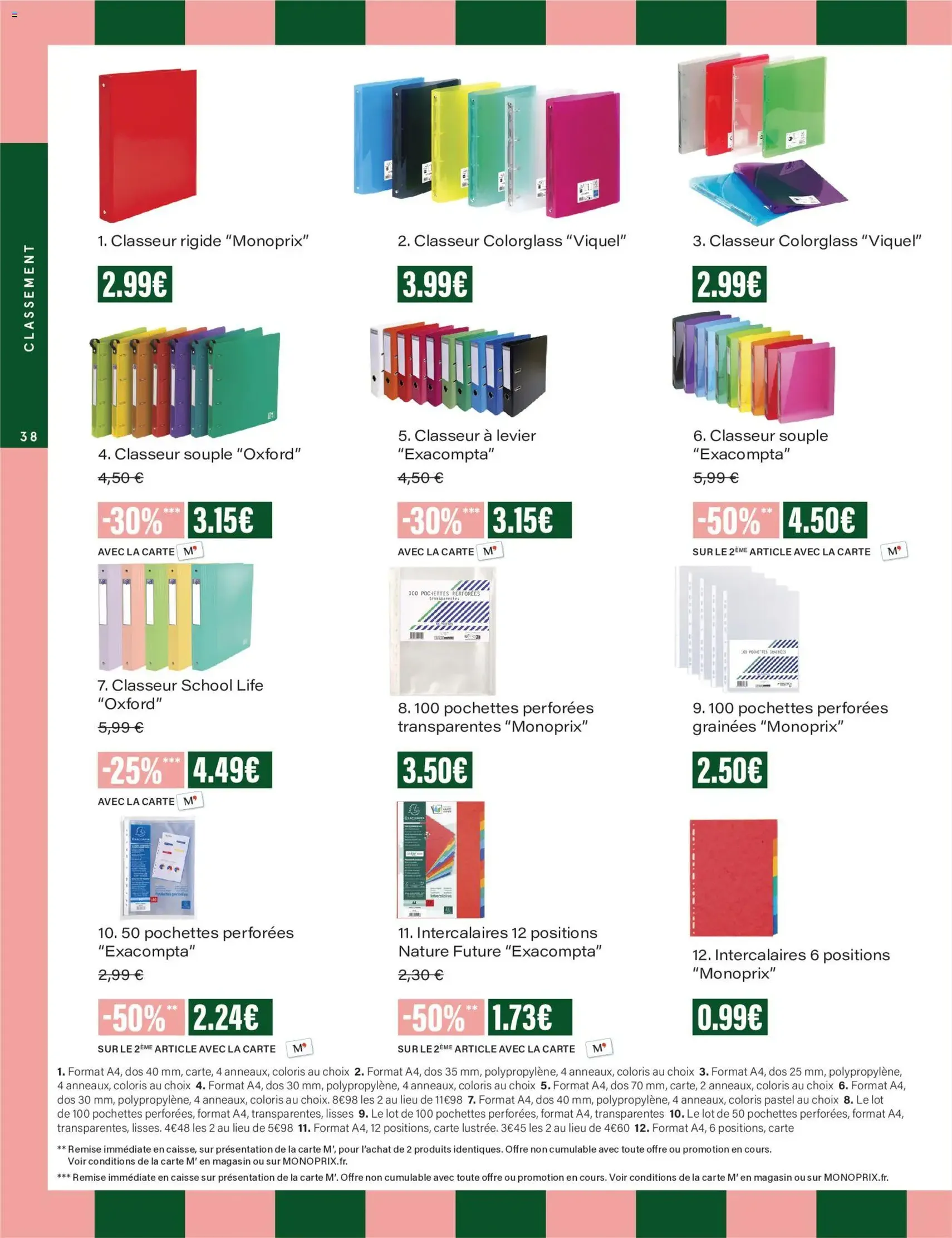 Monoprix - Guide de rentree - brochure valable à partir du 04/08/2026, page 38 sur 42