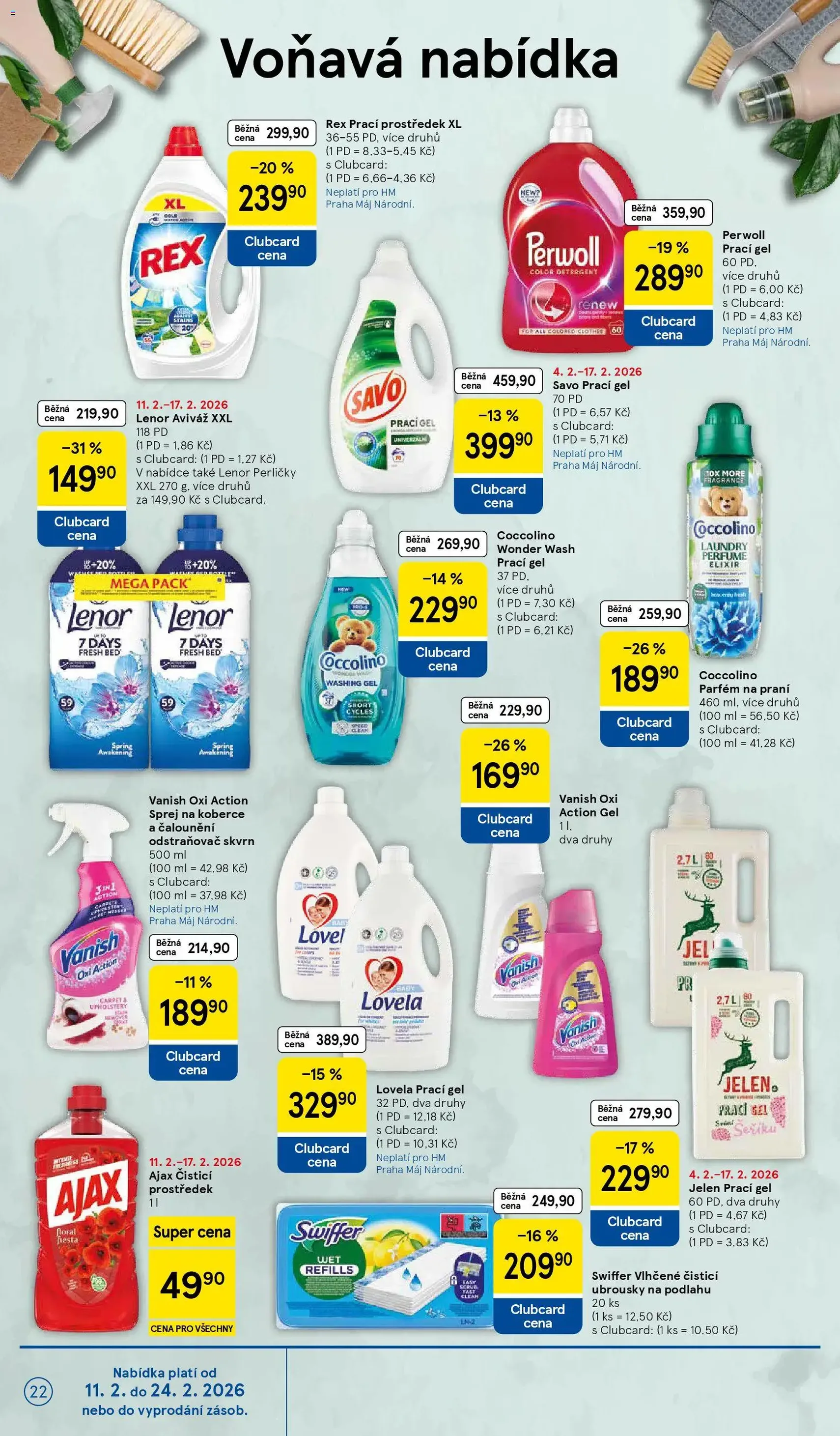 Tesco leták - Hypermarket - platný leták od 11.02.2026 strana 22 z 31