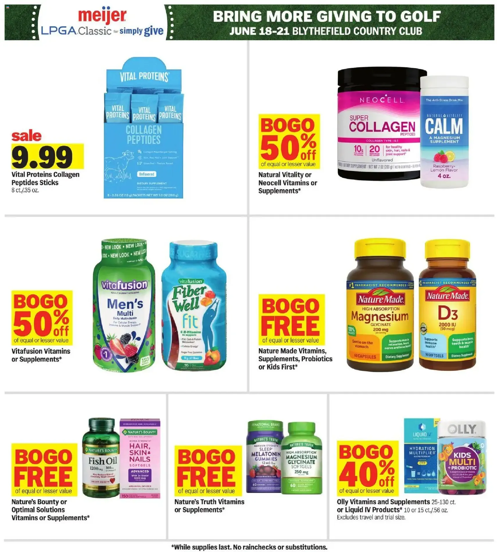 Meijer Weekly Ad - valid flyer from 06/17/2026, page 32 of 50