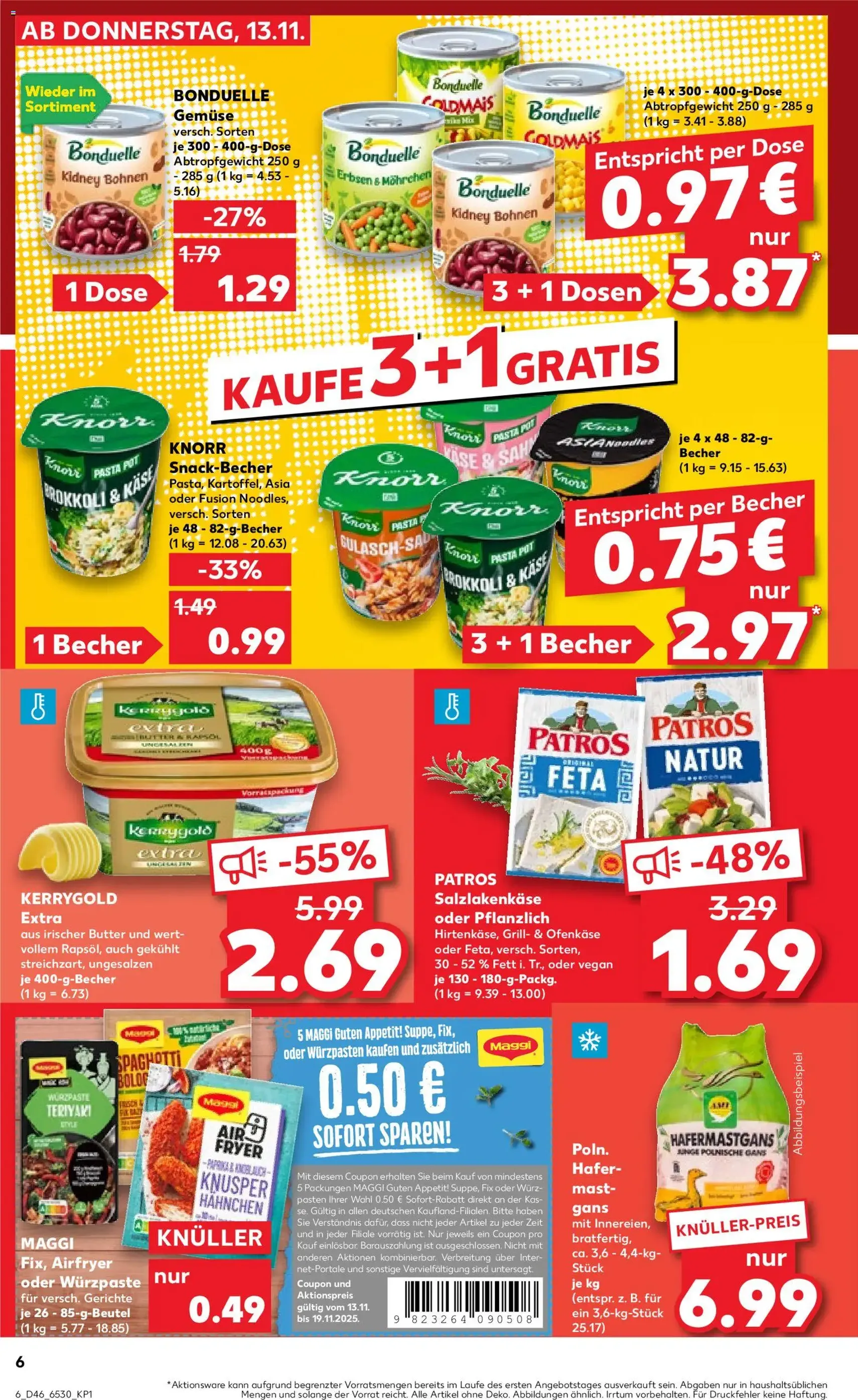 Kaufland Prospekt - Gültiger Prospekt ab 13.11.2025, Seite 6 von insgesamt 62