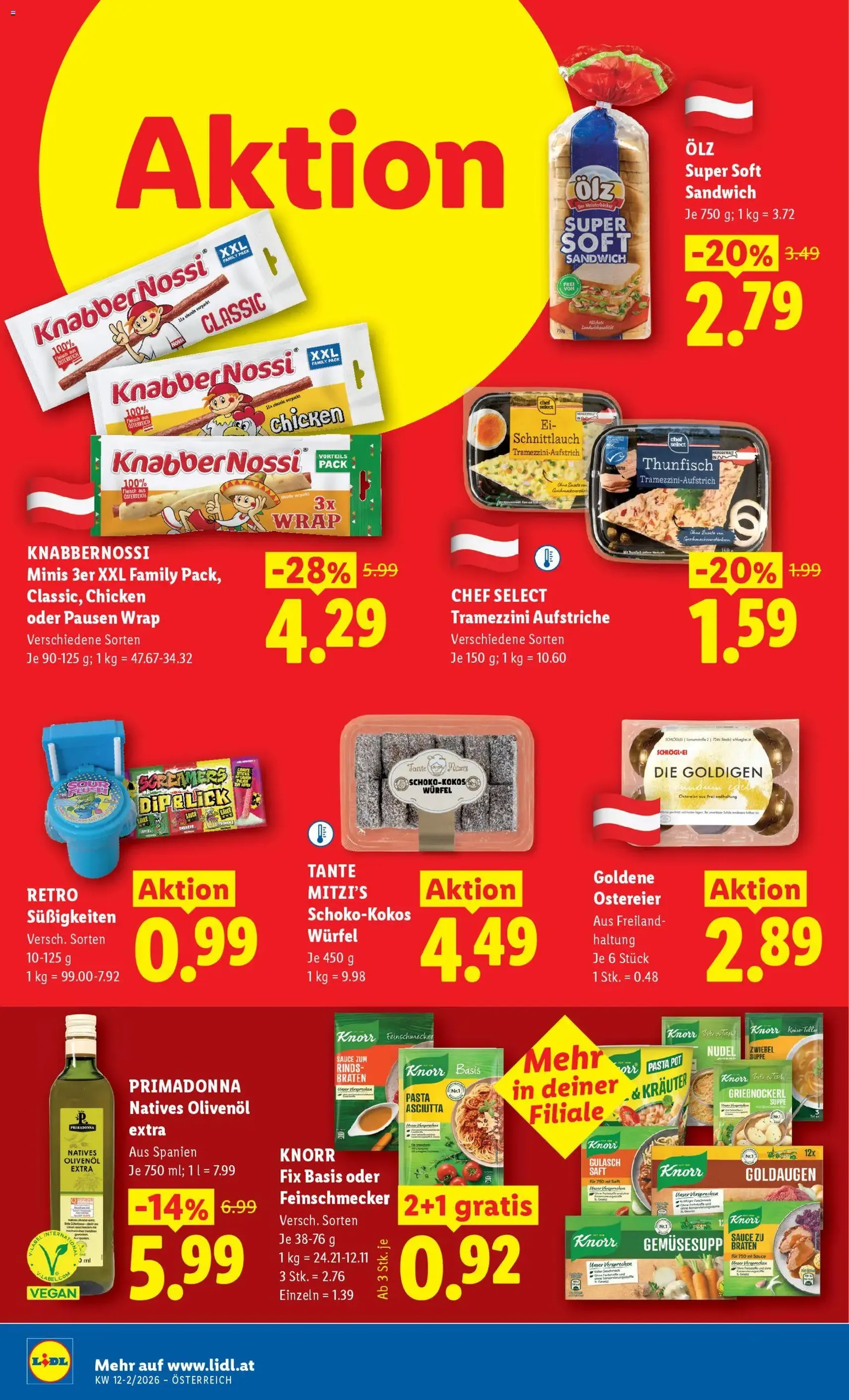 Lidl Flugblatt - Dornbirn, Feldkirch, Graz - Gültiger Prospekt ab 19.03.2026, Seite 18 von insgesamt 47