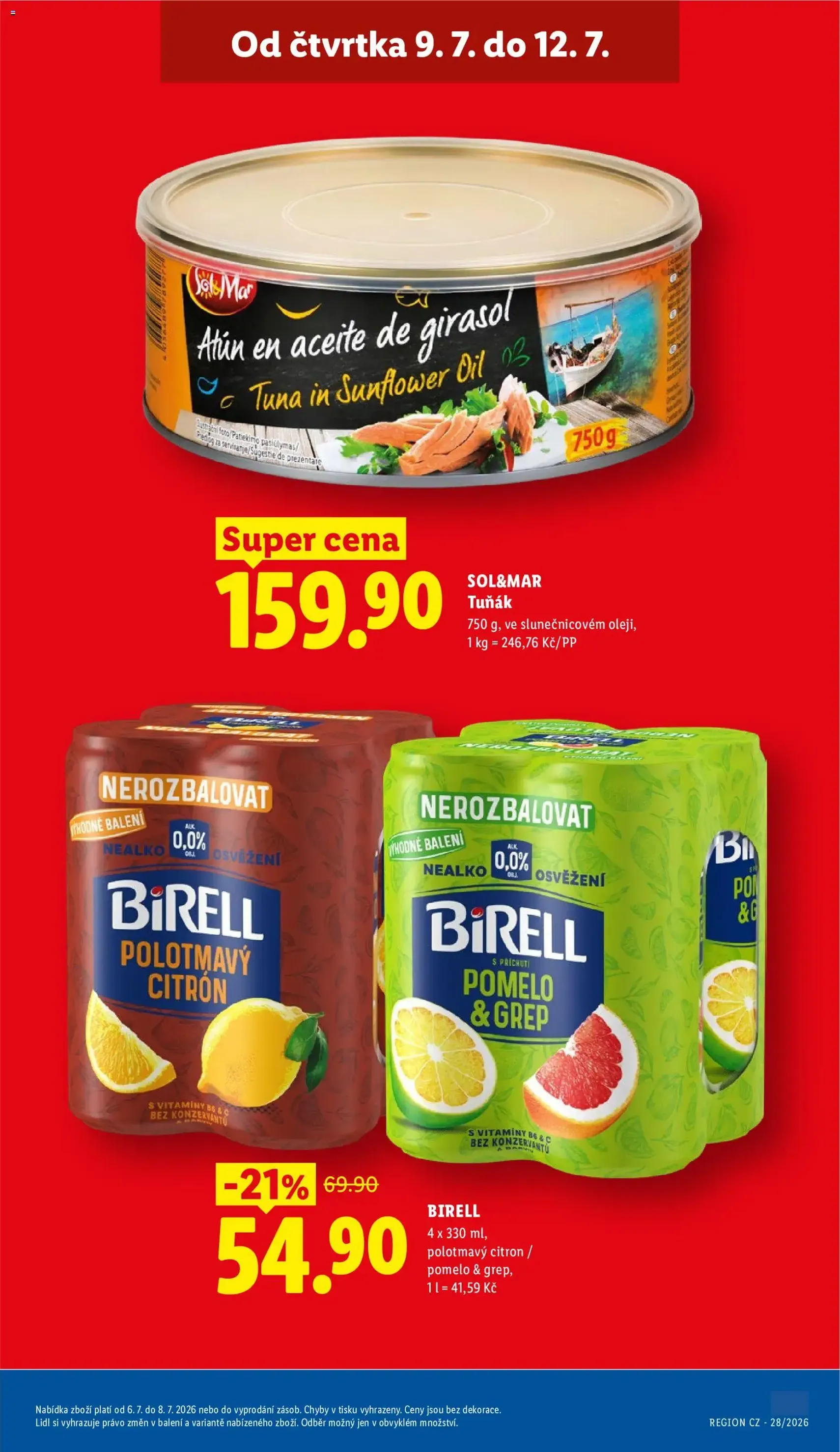 Lidl leták - platný leták od 09.07.2026 strana 5 z 57
