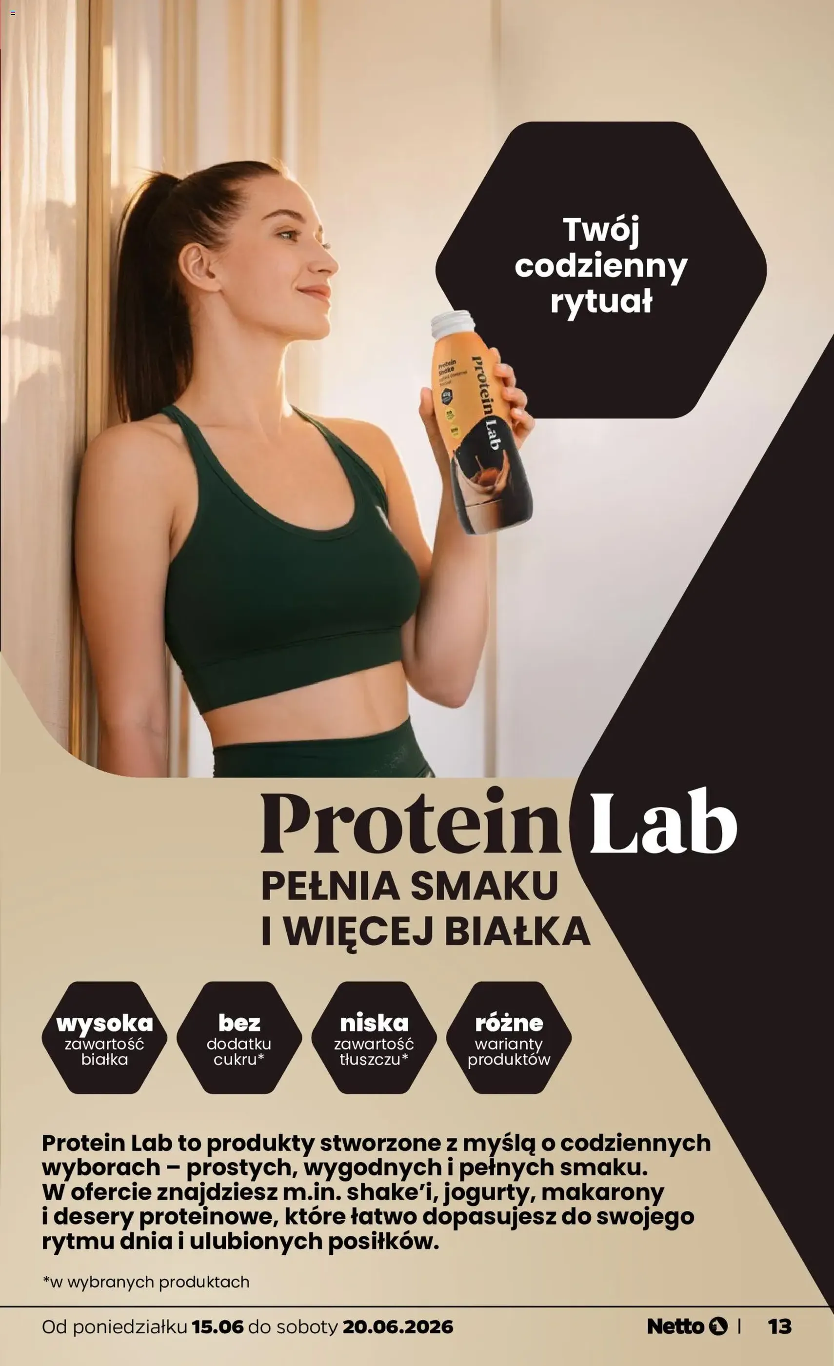 Netto gazetka od poniedziałku spożywcza - ważny gazetka od 15.06.2026 strona 13 z 35