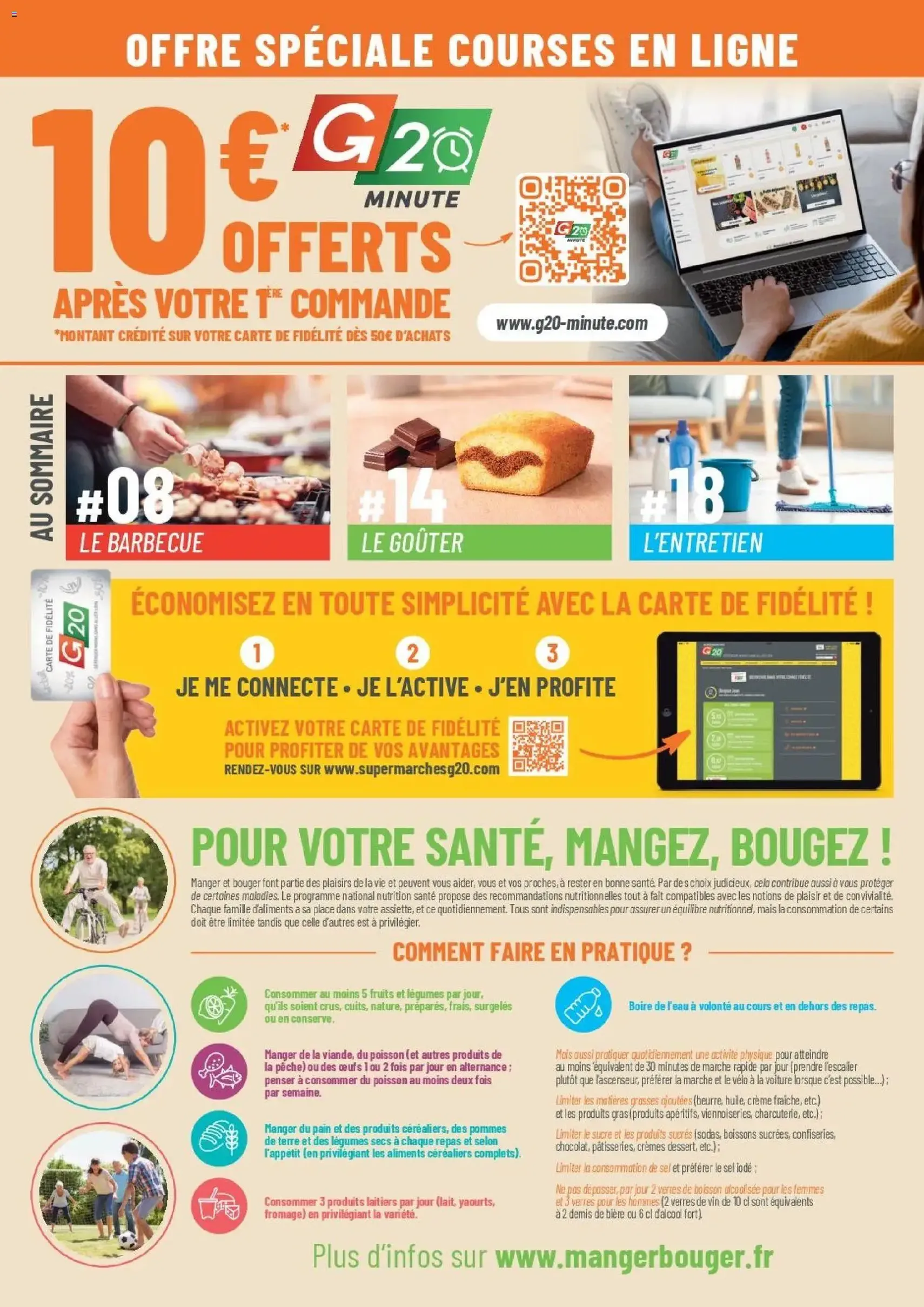 G20 Supermarchés catalogue - brochure valable à partir du 22/04/2026, page 2 sur 20