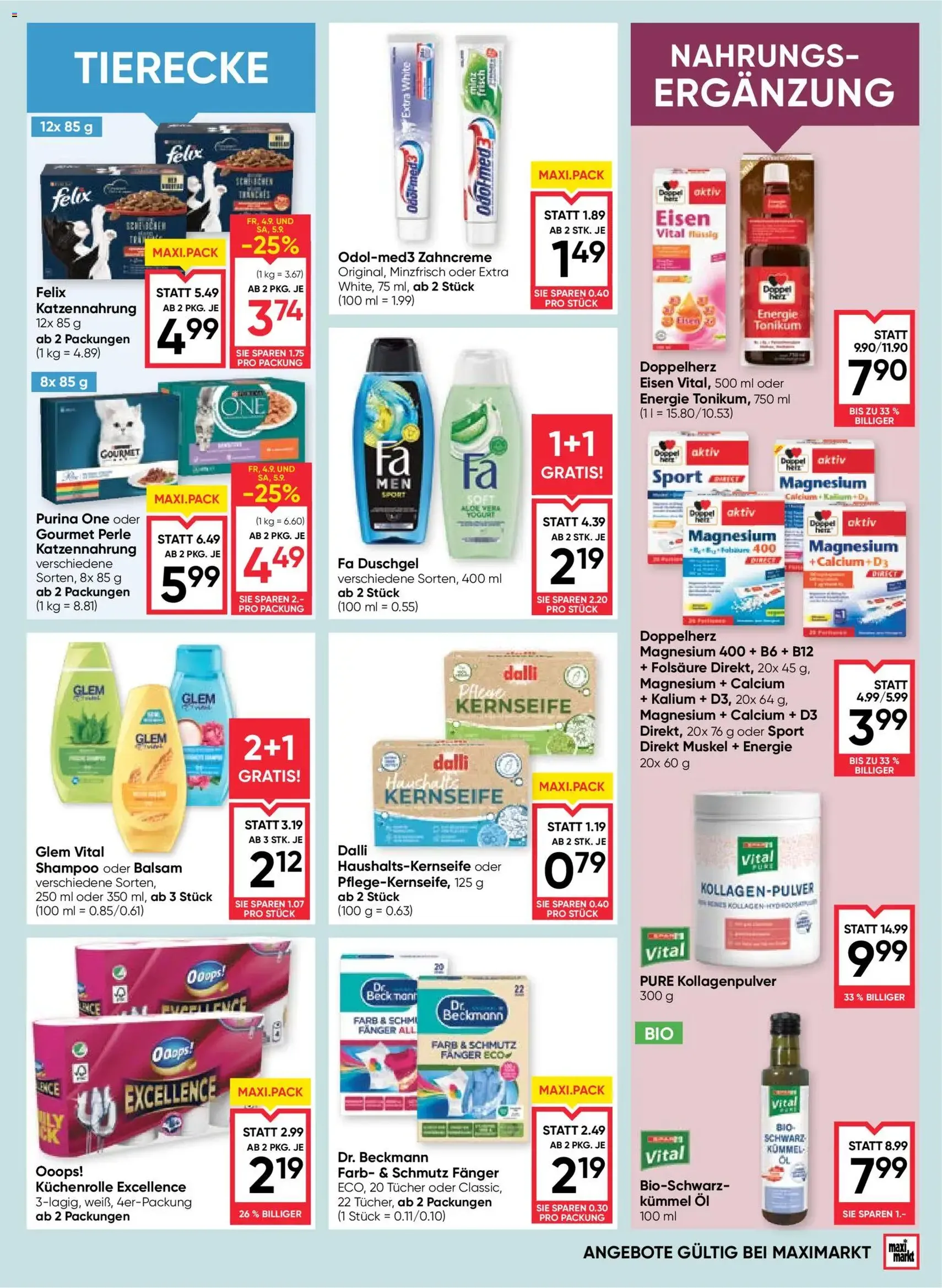 Maximarkt Flugblatt - Gültiger Prospekt ab 03.09.2026, Seite 15 von insgesamt 24