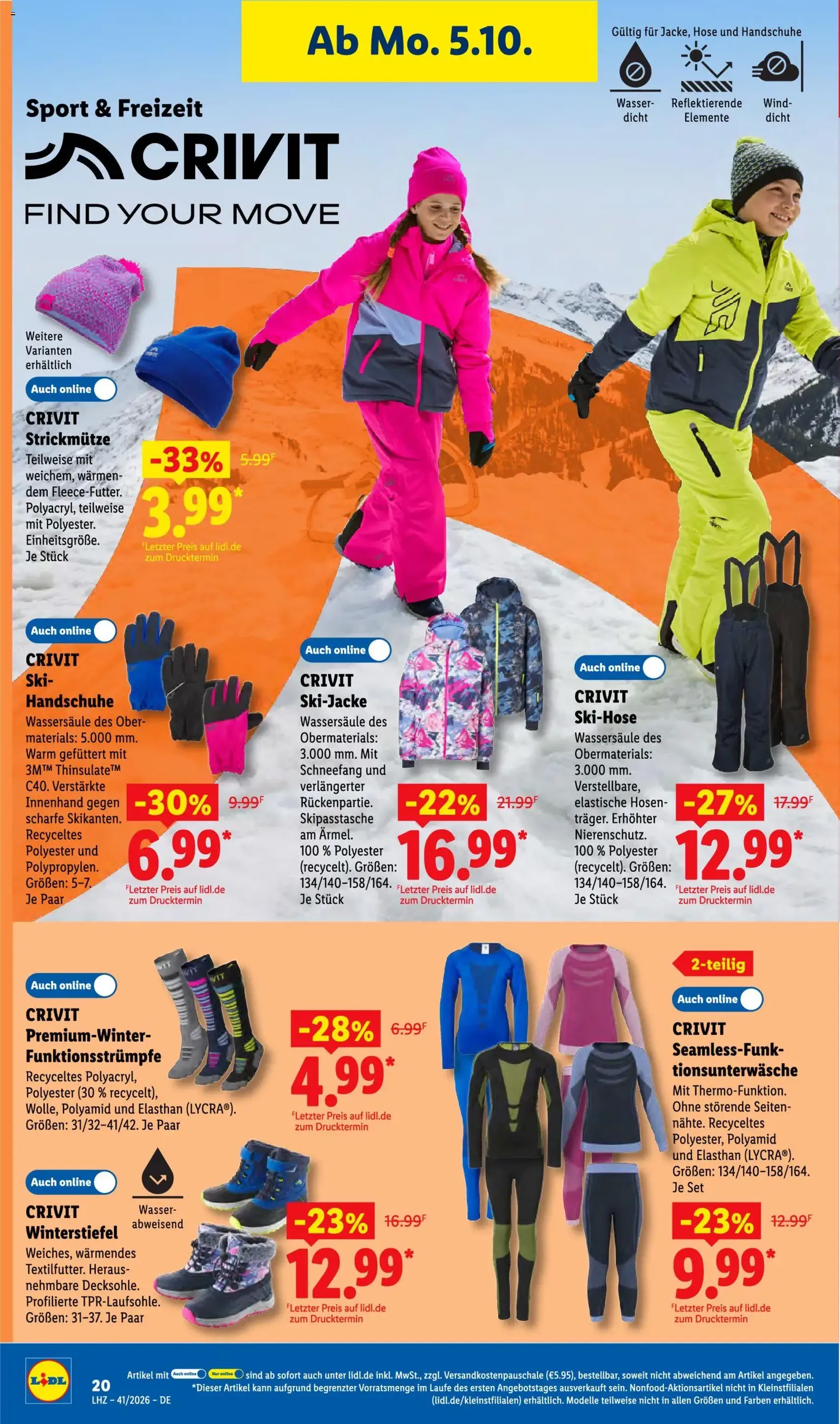 Lidl Prospekt - Gültiger Prospekt ab 05.10.2026, Seite 38 von insgesamt 69