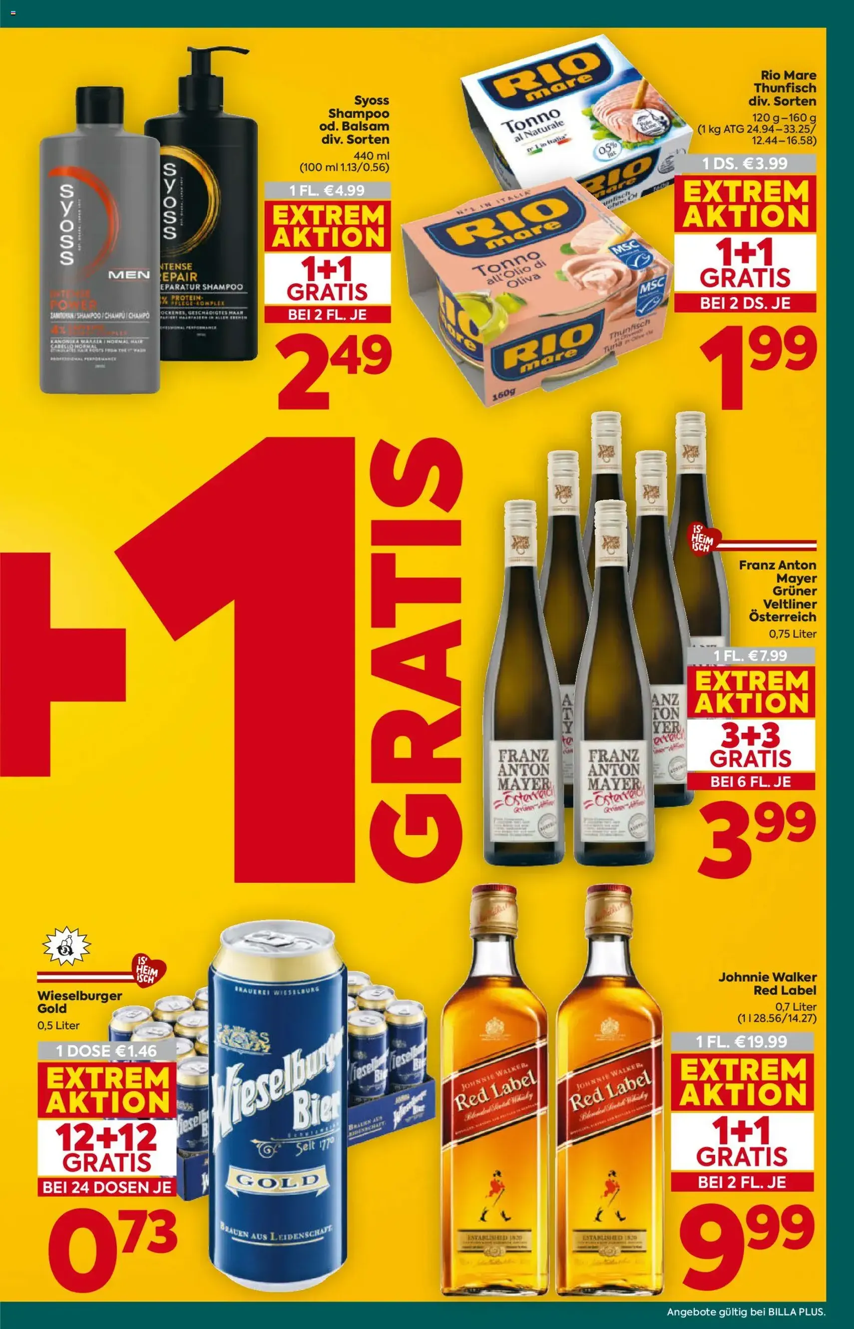 Billa Plus Flugblatt - Gültiger Prospekt ab 22.01.2026, Seite 7 von insgesamt 20