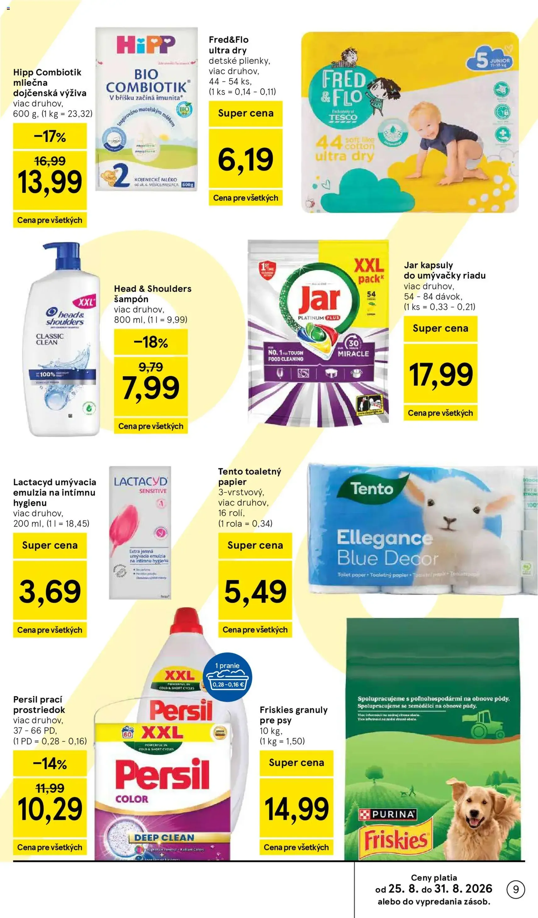 Tesco Hypermarket - leták - platný leták od 26.08.2026 strana 9 z 58