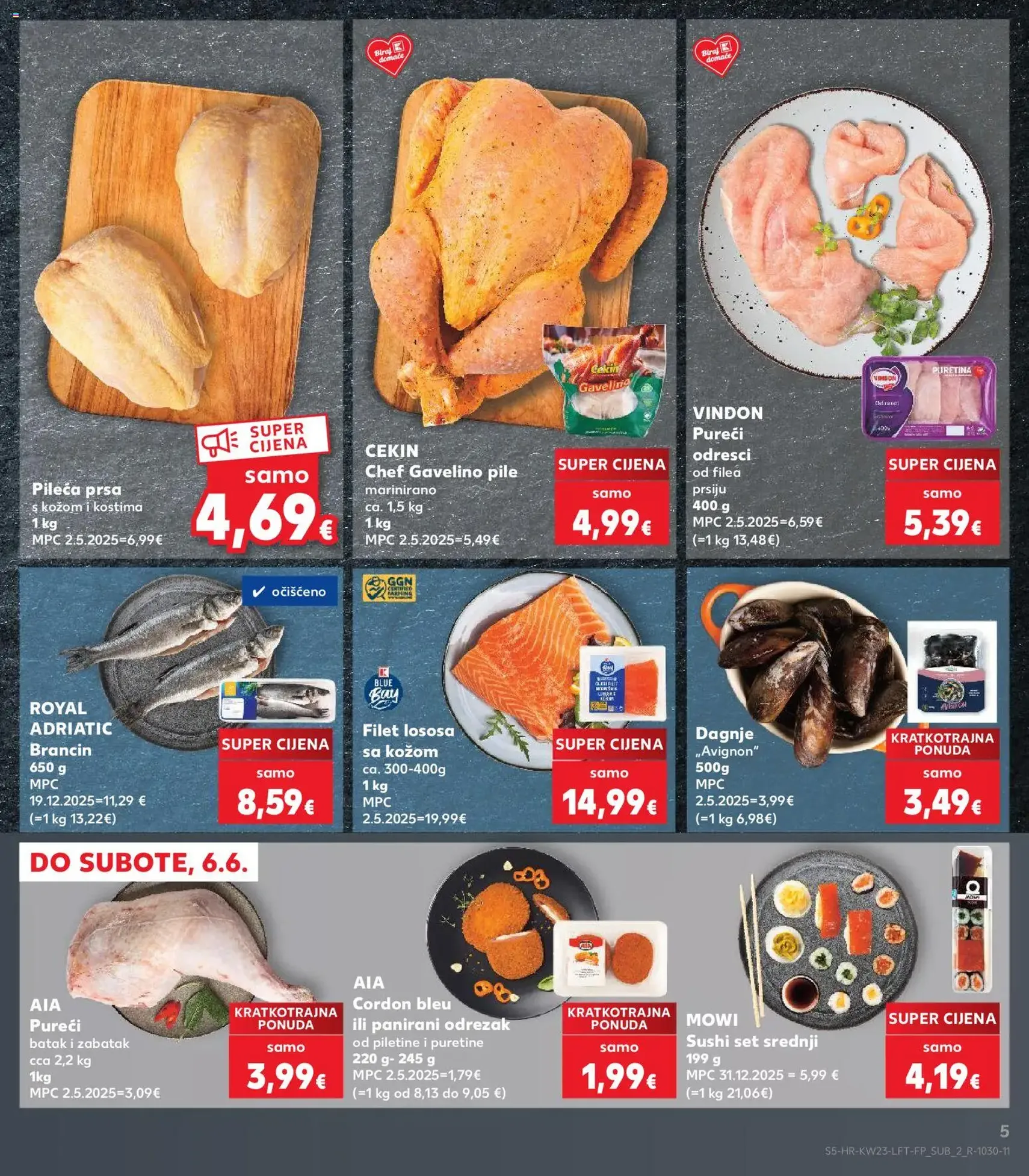 Kaufland HR akciós újság - 2026.06.03. érvényes szórólap 5 oldal 32 oldalból