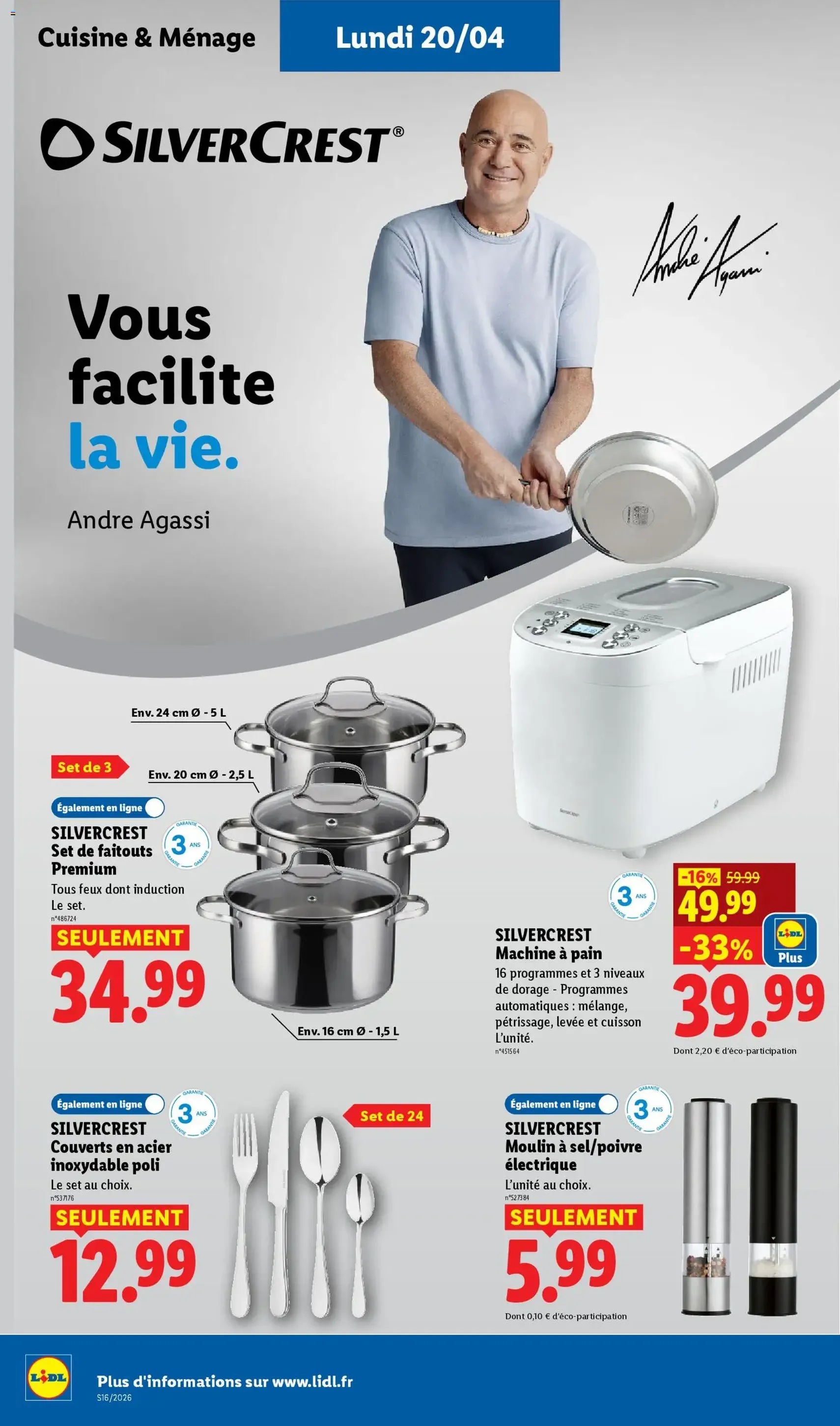 LIDL catalogue - brochure valable à partir du 16/04/2026, page 46 sur 67