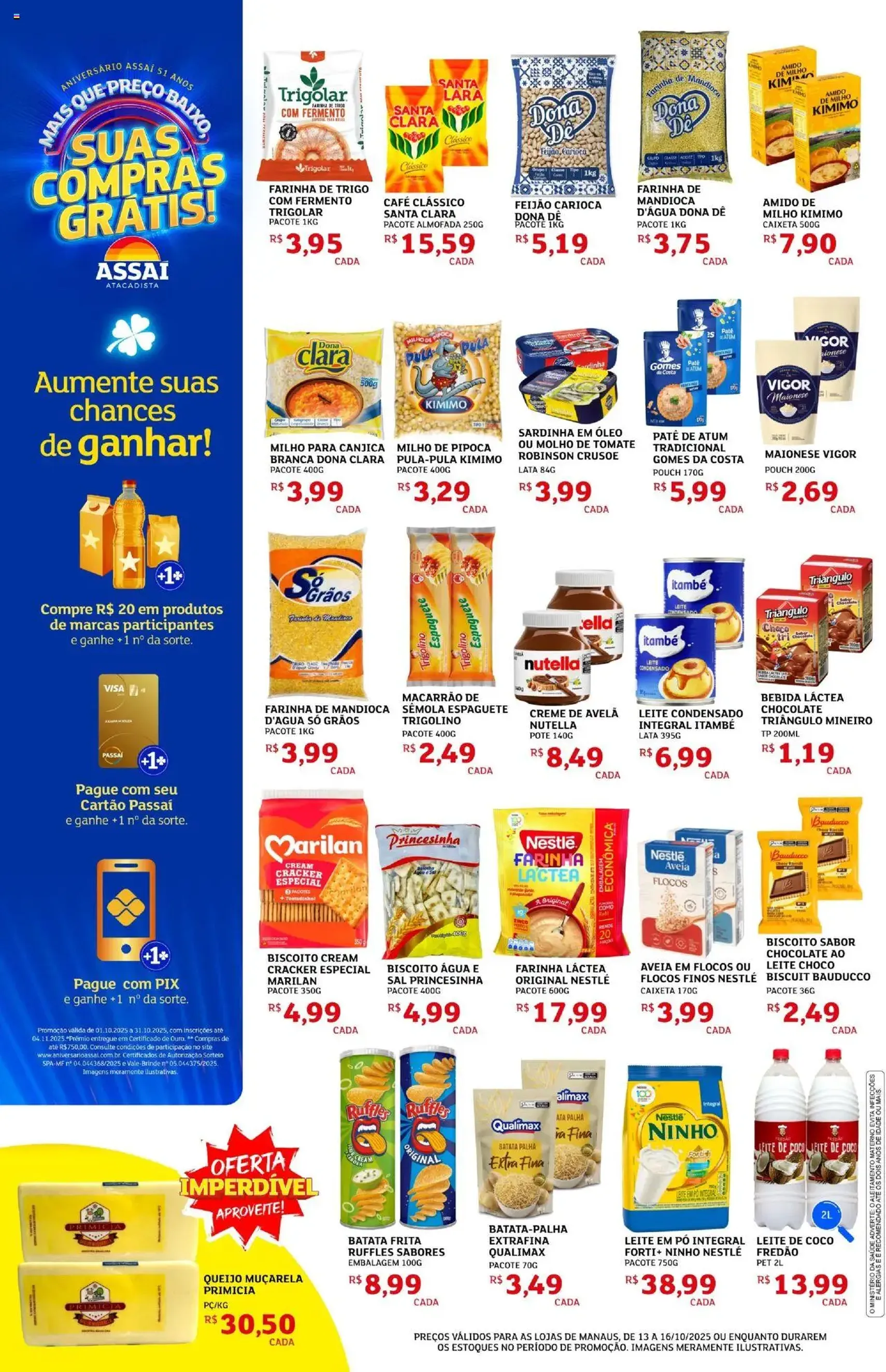 Encarte Assaí Atacadista - folheto válido a partir de 13/10/2025 página 2 de 4
