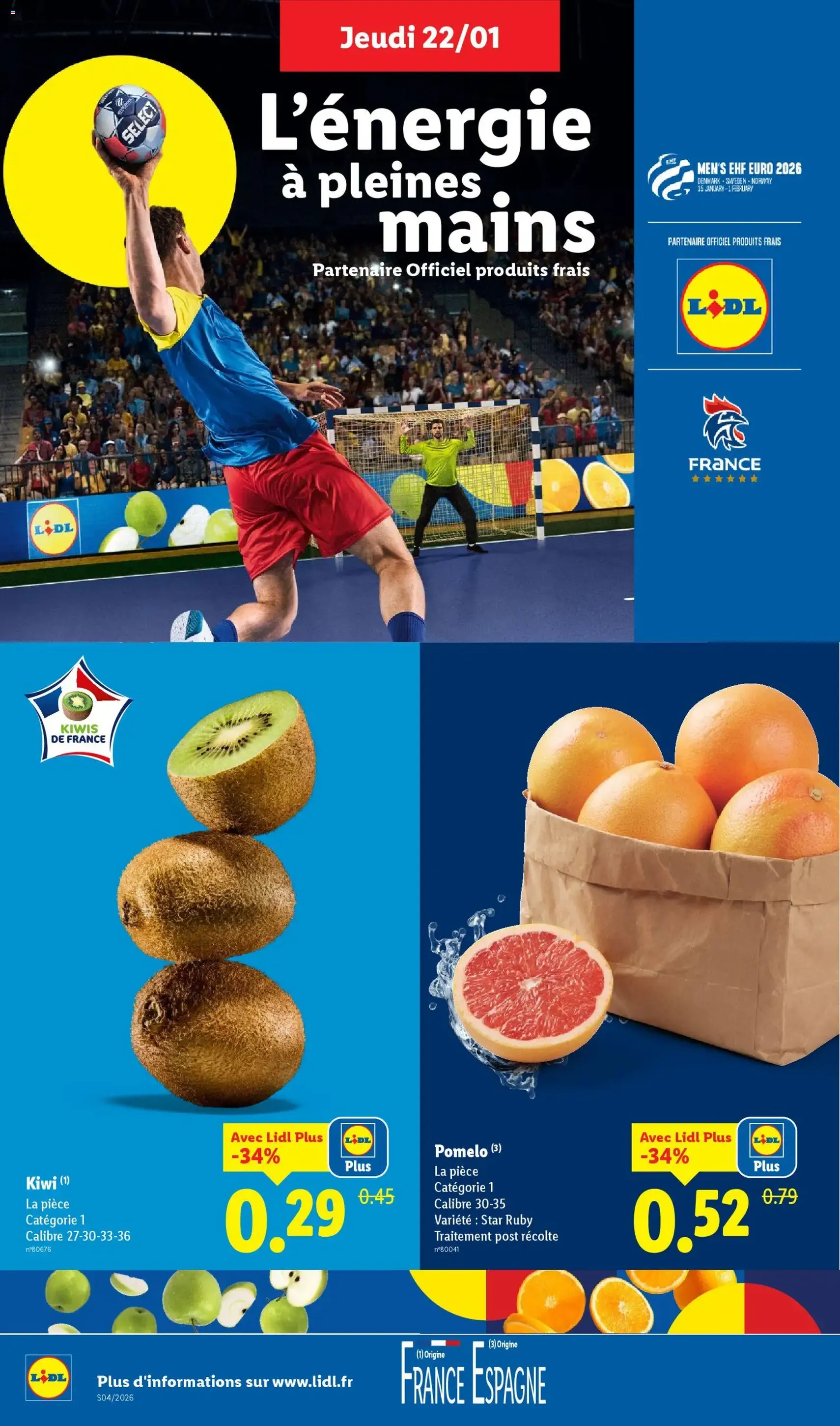 LIDL catalogue semaine 4 - brochure valable à partir du 22/01/2026, page 2 sur 79