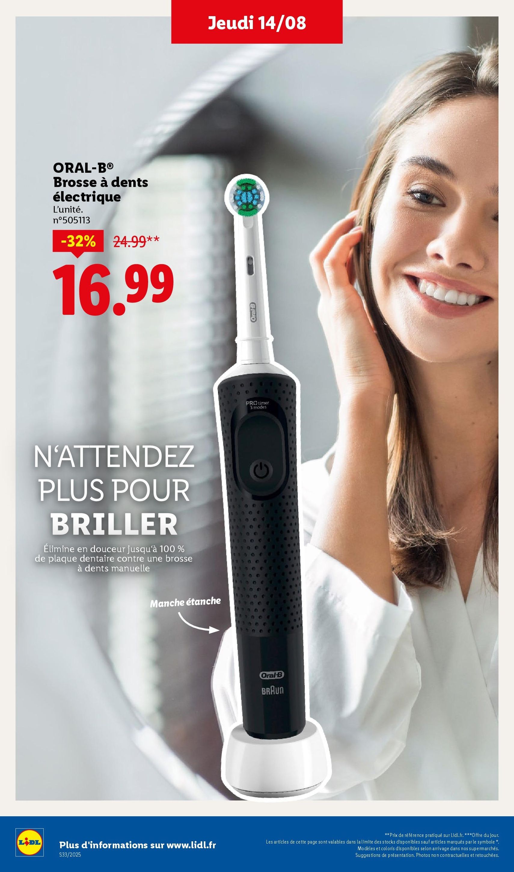 LIDL catalogue semaine 32 - brochure valable à partir du 14/08/2025, page 34 sur 72