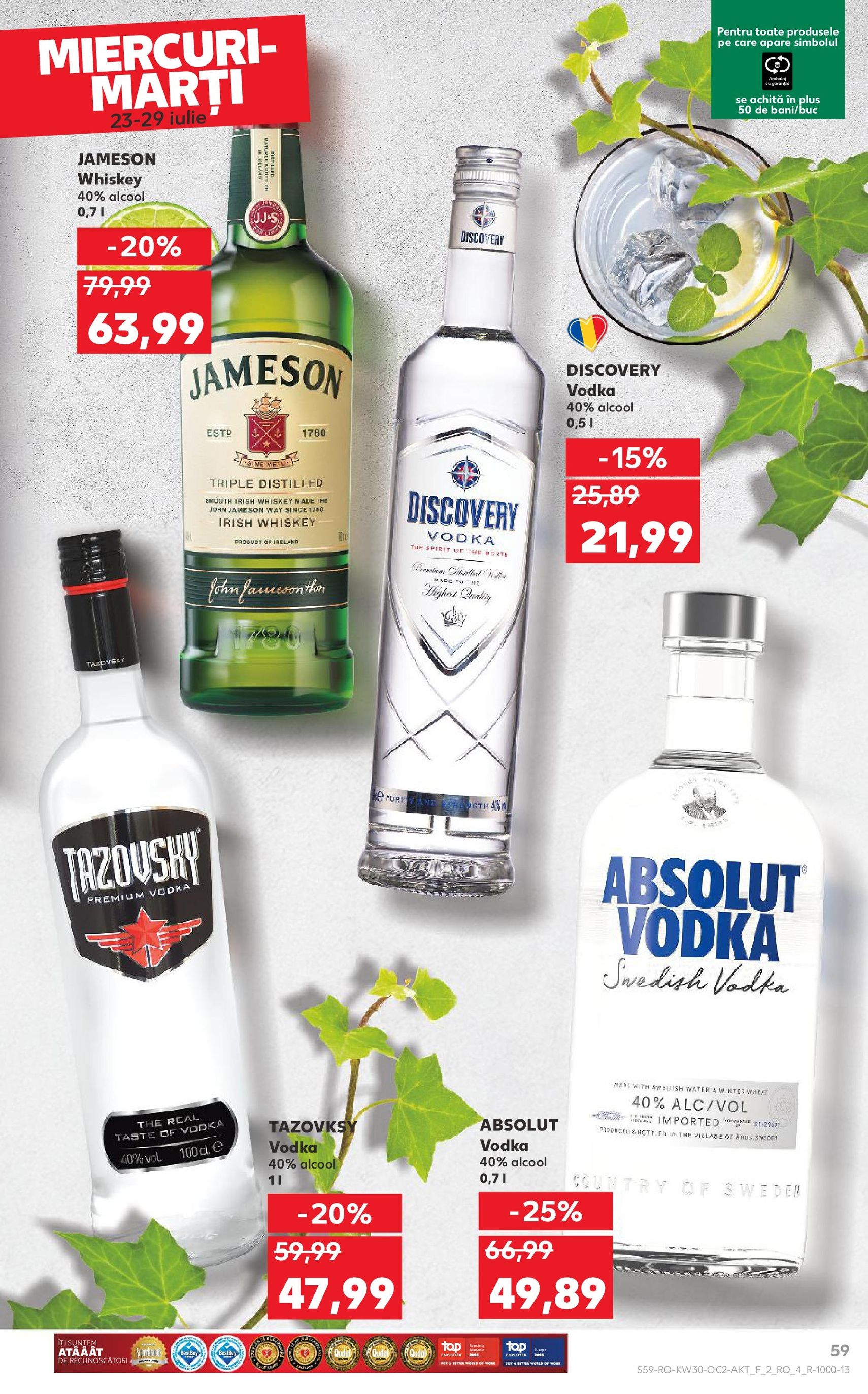 Catalog Kaufland - Bucureşti - cataloage valabile începând cu 23.07.2025 pagina 59 din 72 Catalog Kaufland - Bucureşti - cataloage valabile începând cu 23.07.2025 pagina 59 din 72