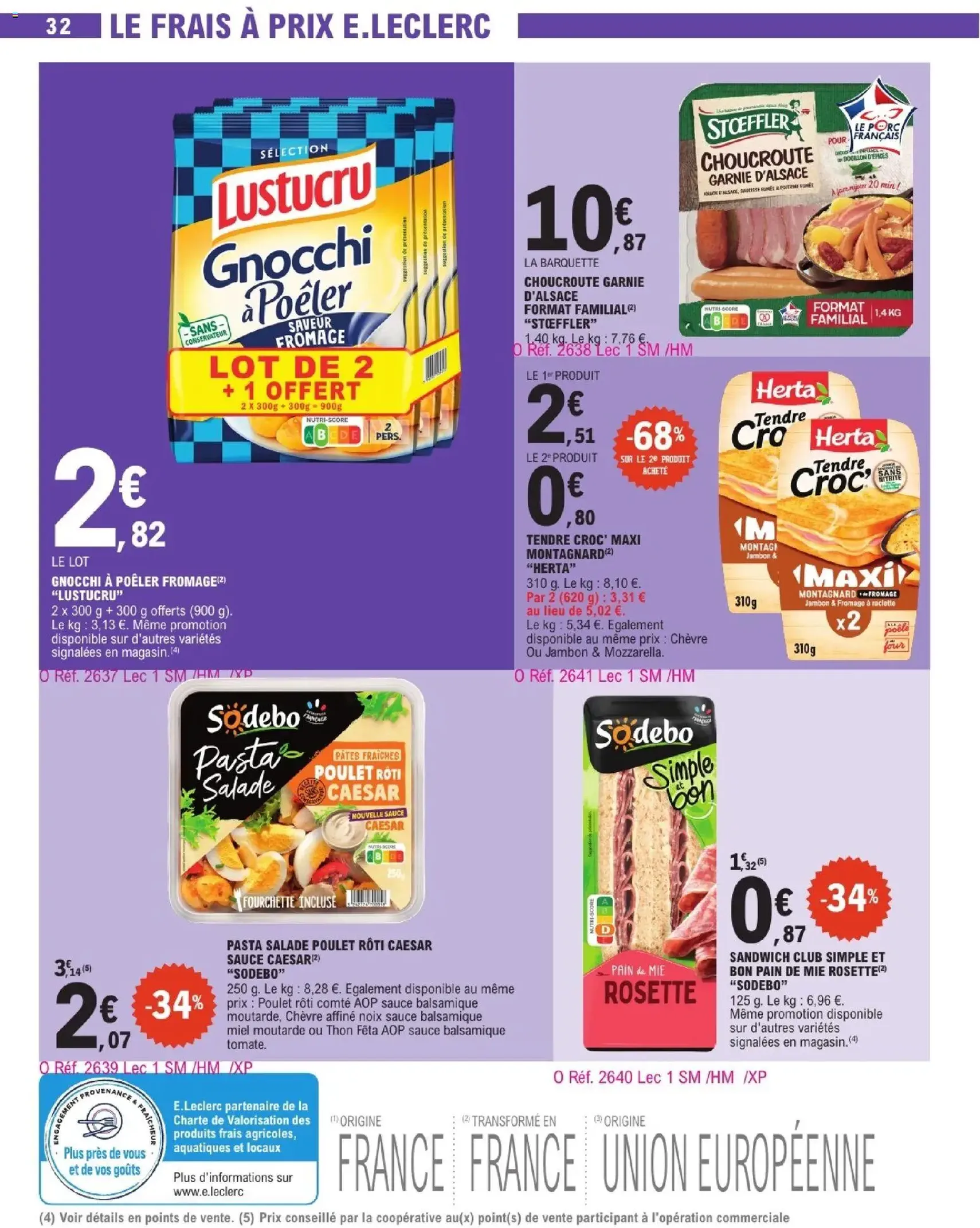 E.Leclerc catalogue - brochure valable à partir du 20/10/2026, page 32 sur 63