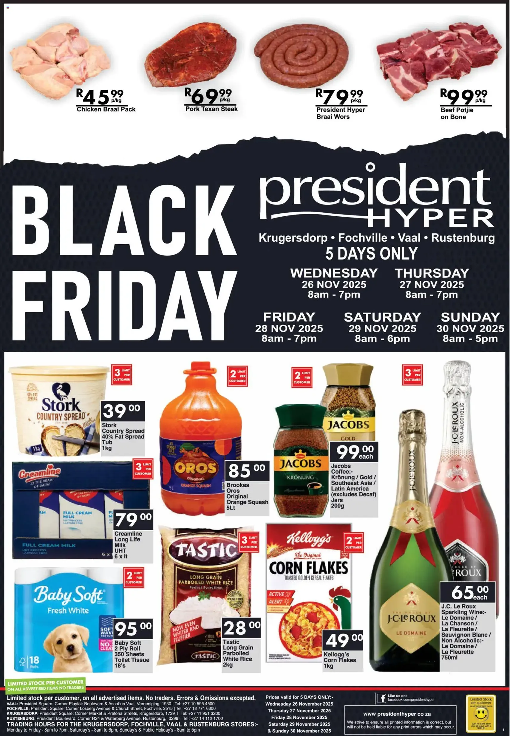 President Hyper Black Friday - valid flyer from 26/11/2025, page 1 of 11