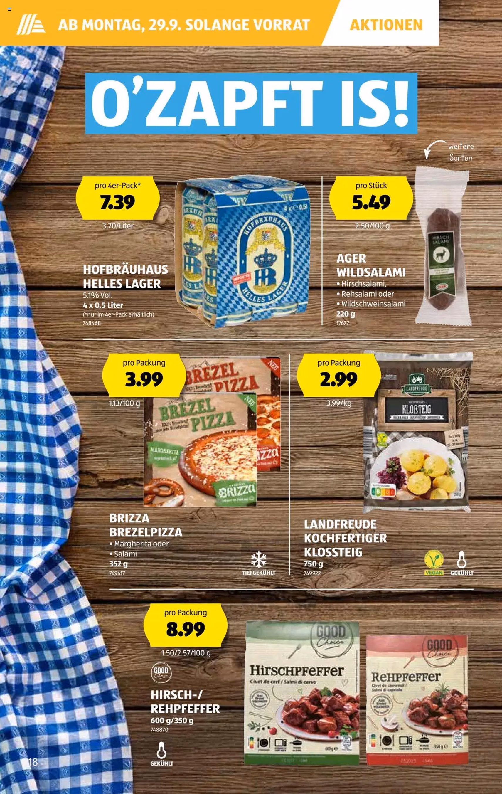 Aldi Aktionen - Gültiger Prospekt ab 25.09.2025, Seite 19 von insgesamt 32 Aldi Aktionen - Gültiger Prospekt ab 25.09.2025, Seite 19 von insgesamt 32