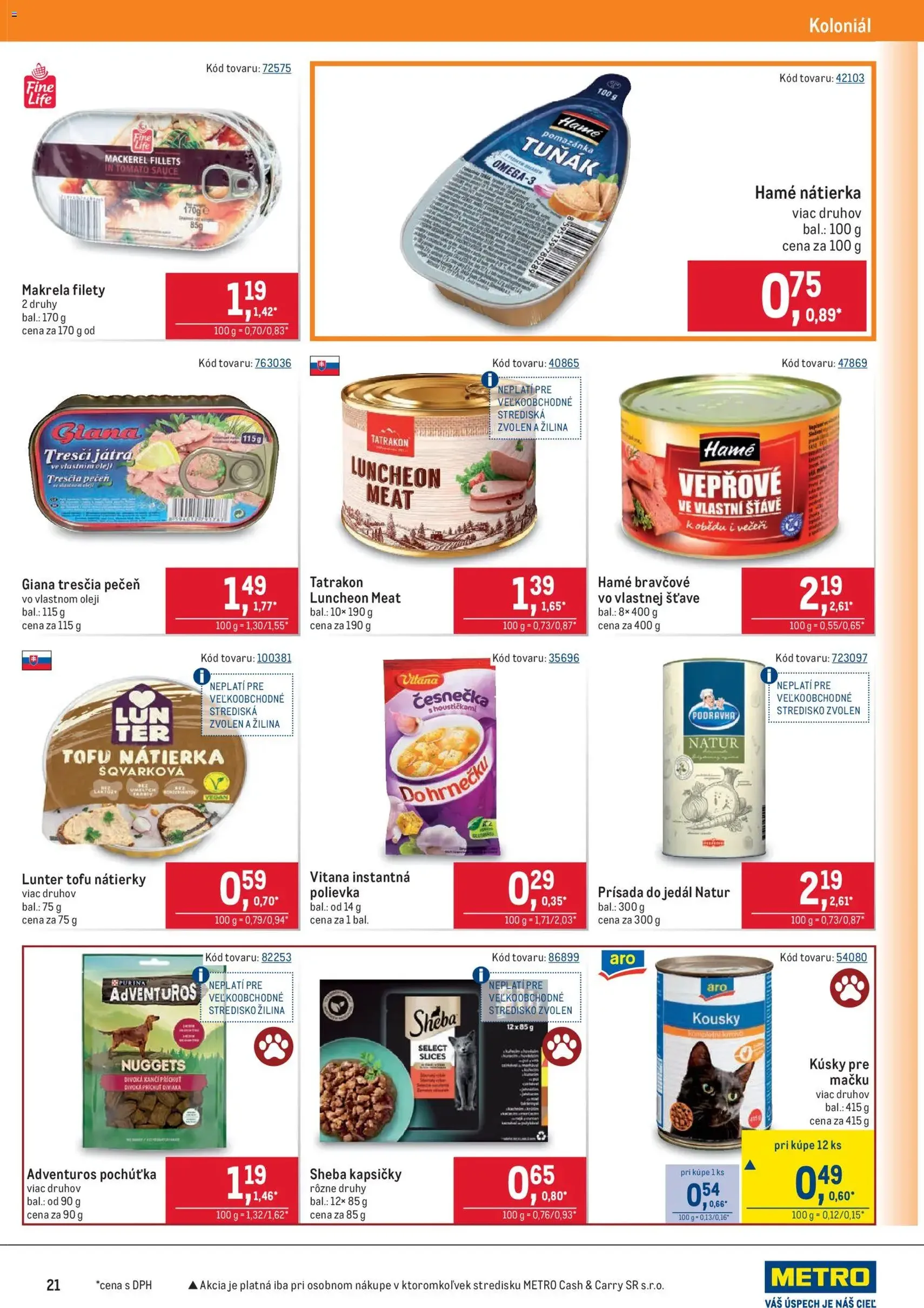 Metro Maloobchod - platný leták od 28.01.2026 strana 21 z 40