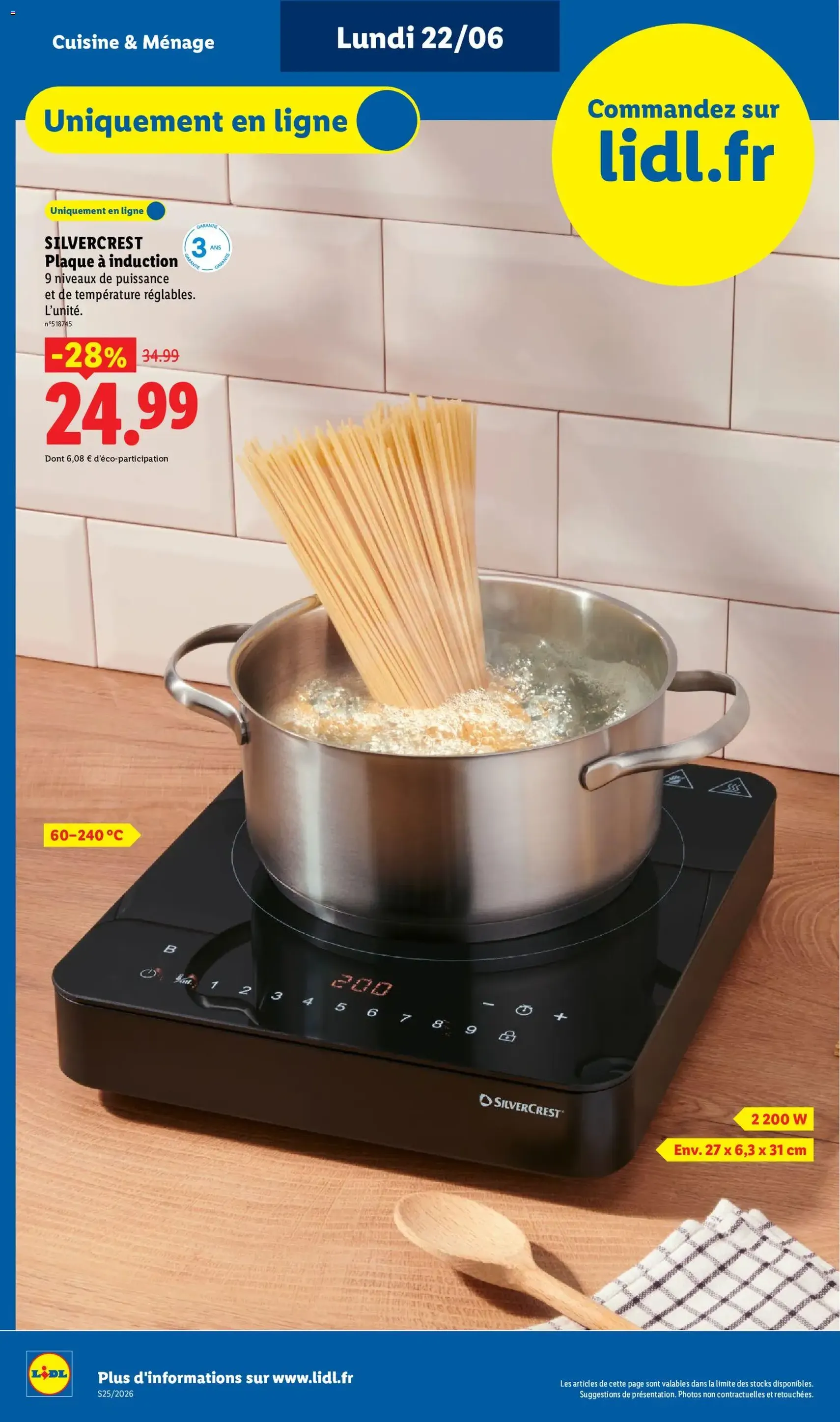 LIDL catalogue - brochure valable à partir du 18/06/2026, page 56 sur 60