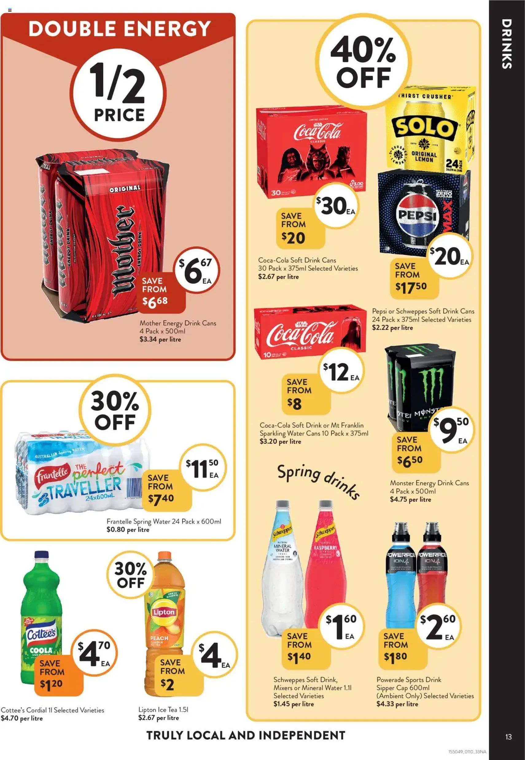 Foodworks - Catalogue NSW - valid flyer from 01/10/2025, page 13 of 33 Foodworks - Catalogue NSW - valid flyer from 01/10/2025, page 13 of 33