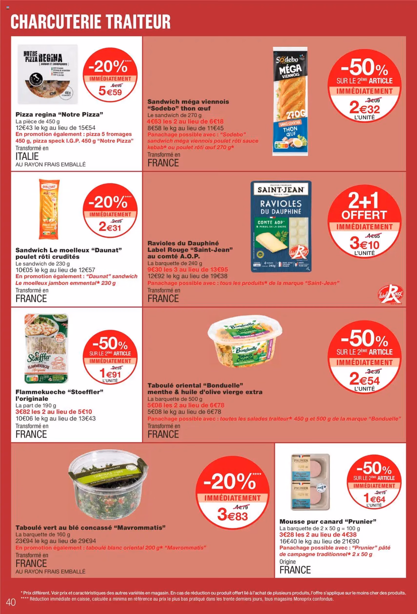 Monoprix catalogue - brochure valable à partir du 23/09/2025, page 40 sur 56 Monoprix catalogue - brochure valable à partir du 23/09/2025, page 40 sur 56