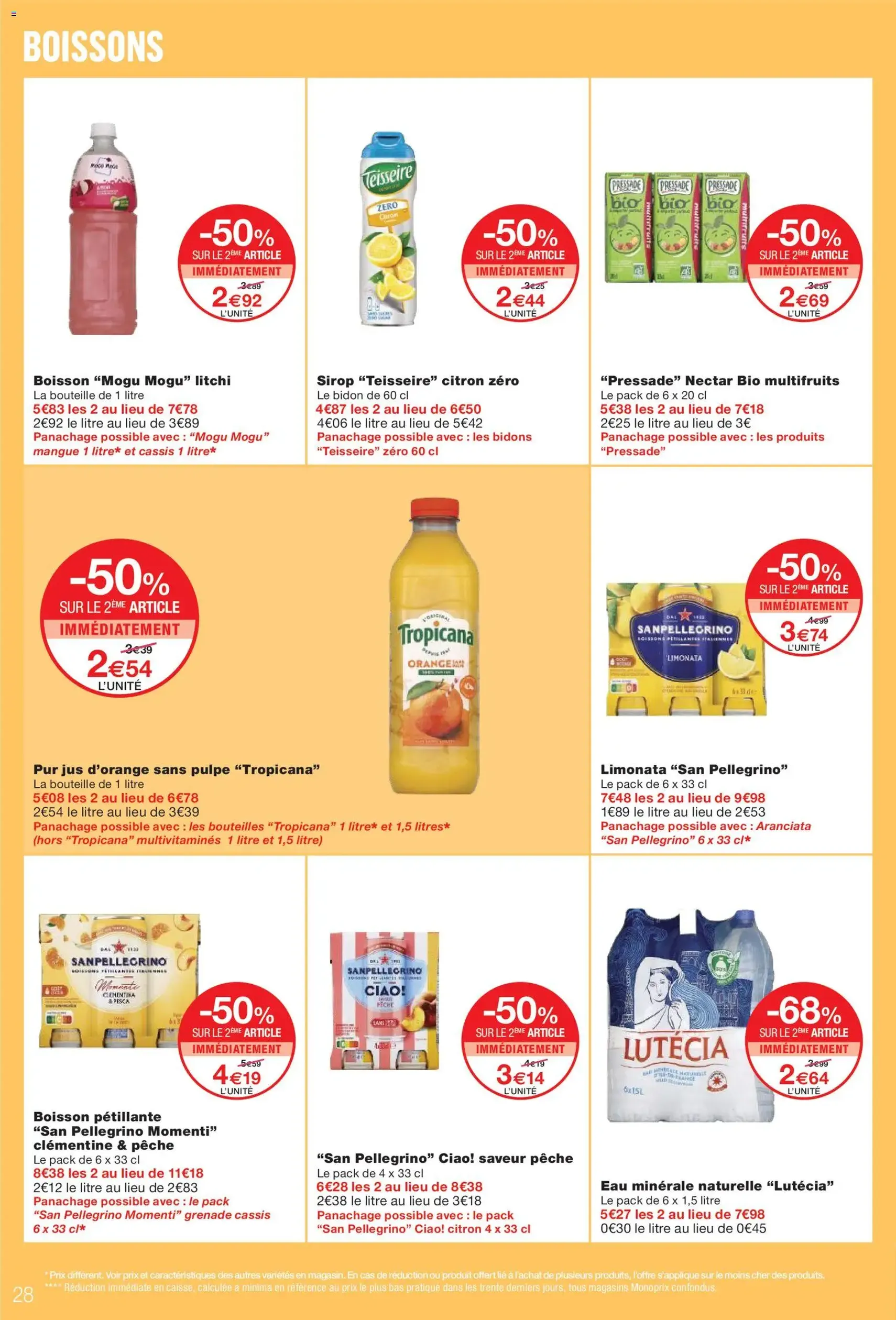 Monoprix catalogue - brochure valable à partir du 02/06/2026, page 28 sur 54