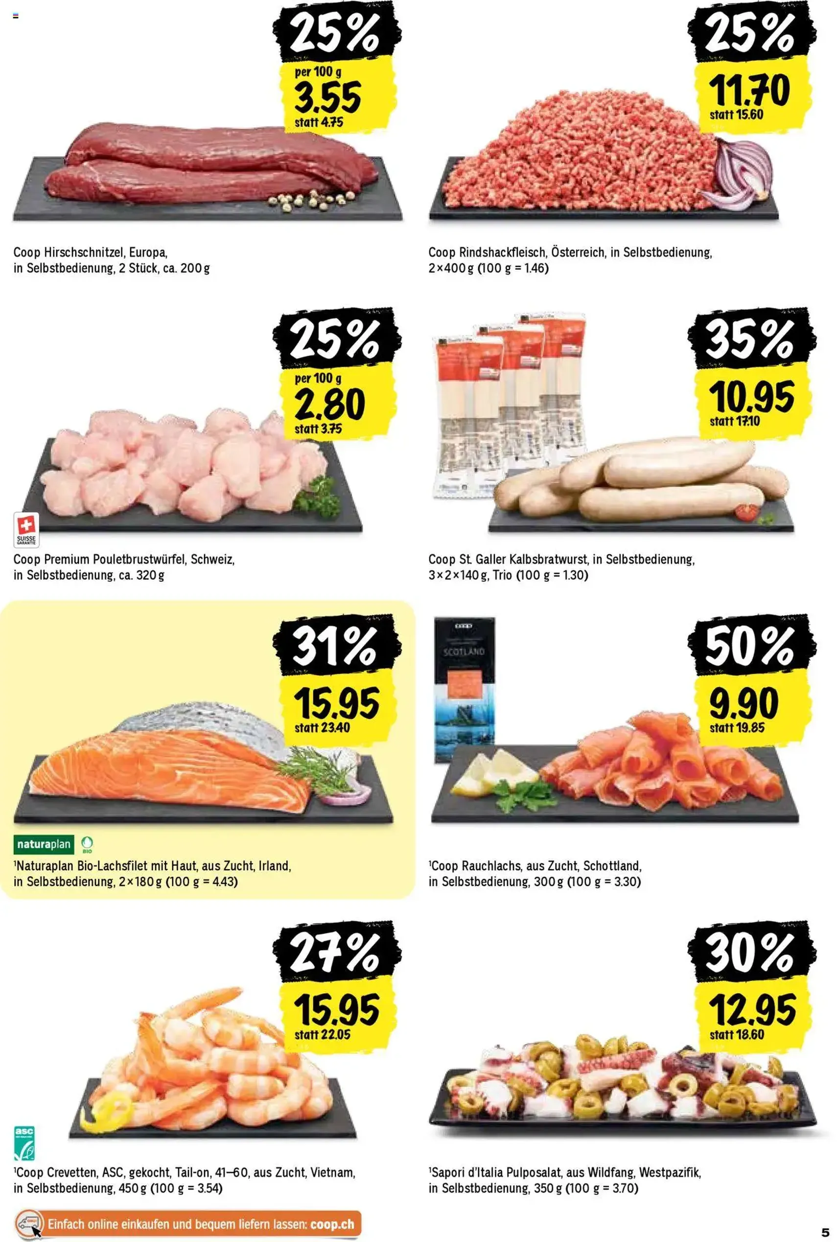 Coop Aktionen - Gültiger Prospekt ab 09.10.2025, Seite 5 von insgesamt 24