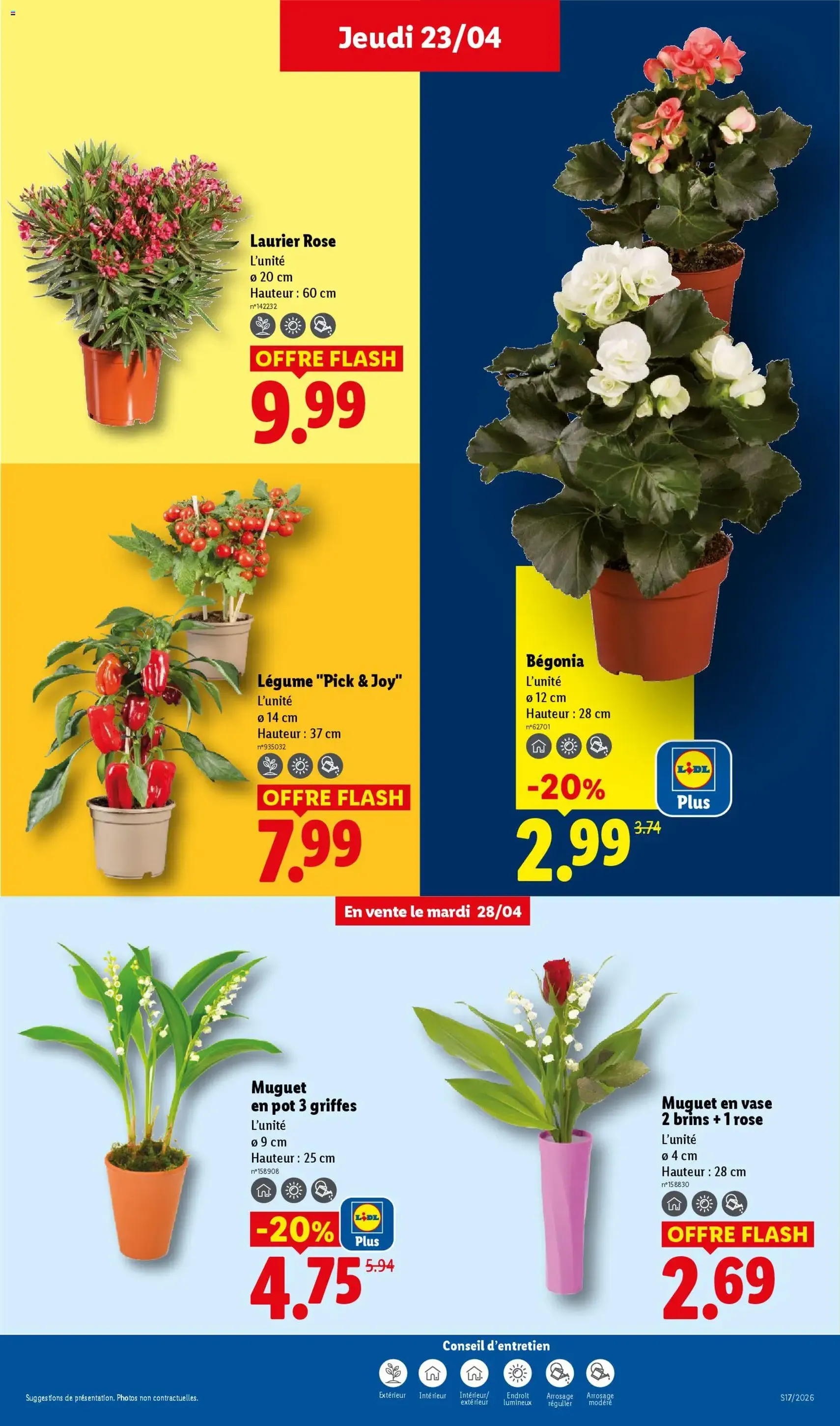 LIDL catalogue - brochure valable à partir du 23/04/2026, page 27 sur 70