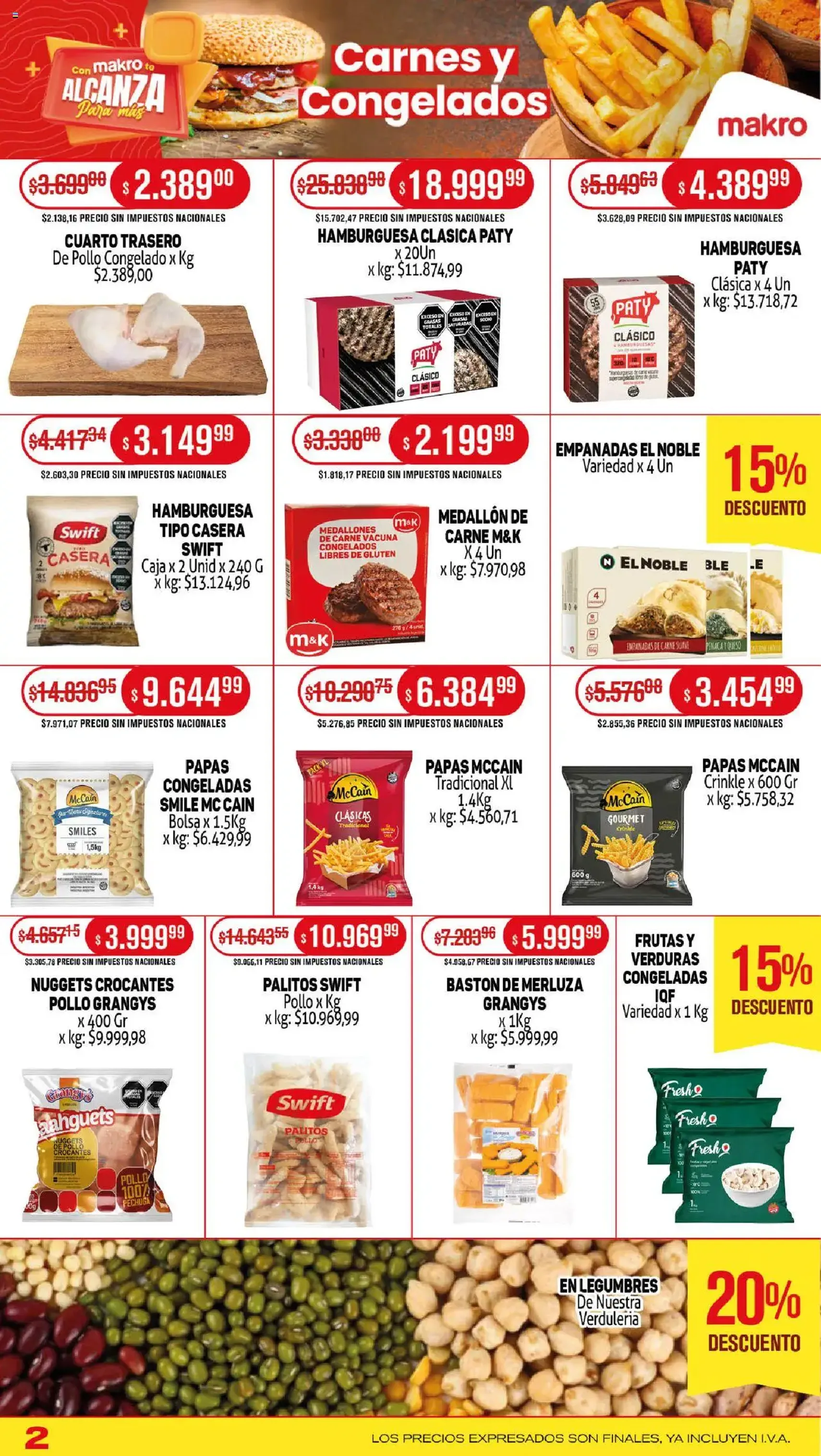 Makro ofertas - folleto válido desde 31/07/2025 página 2 de 19 Makro ofertas - folleto válido desde 31/07/2025 página 2 de 19