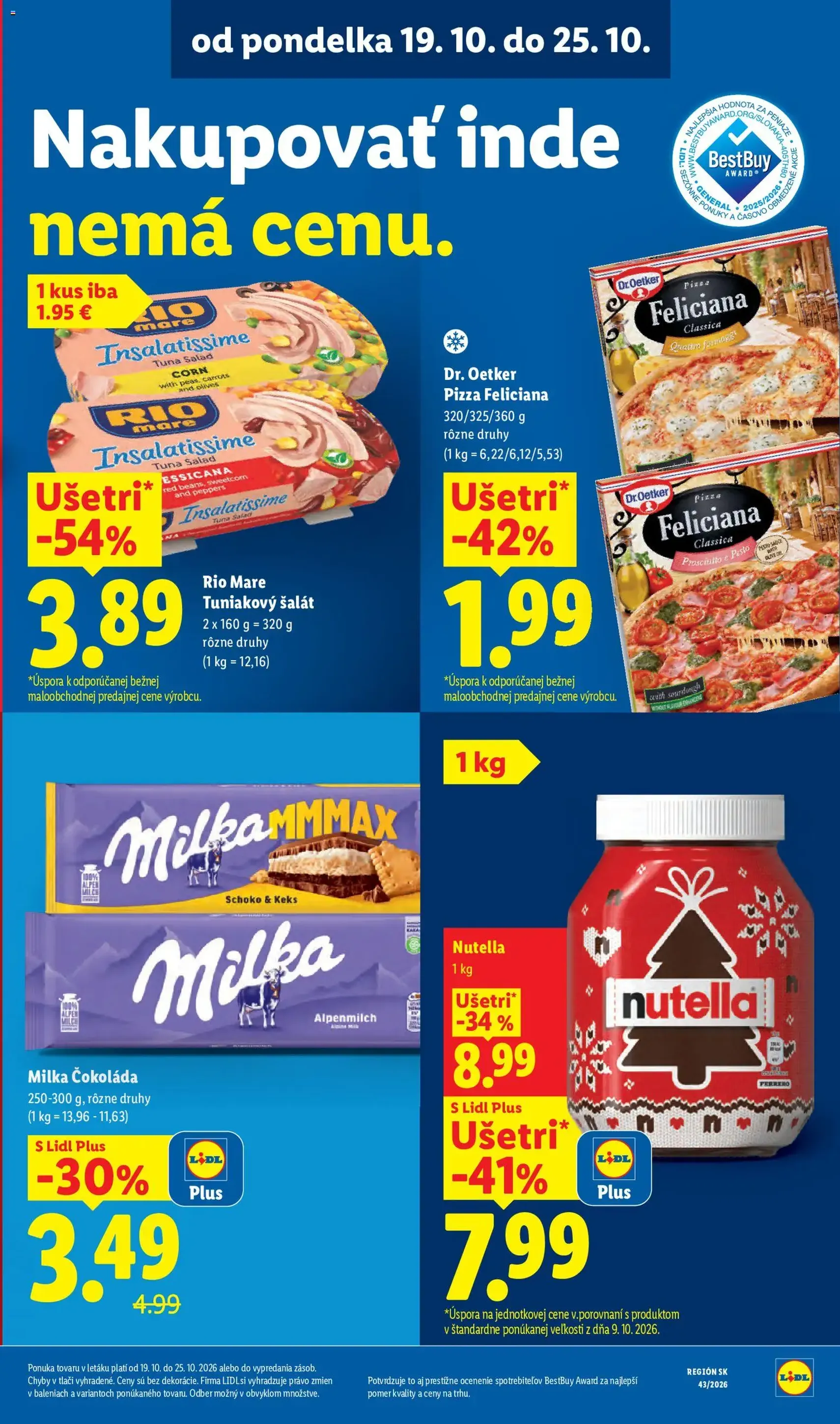 Lidl leták - platný leták od 19.10.2026 strana 21 z 120