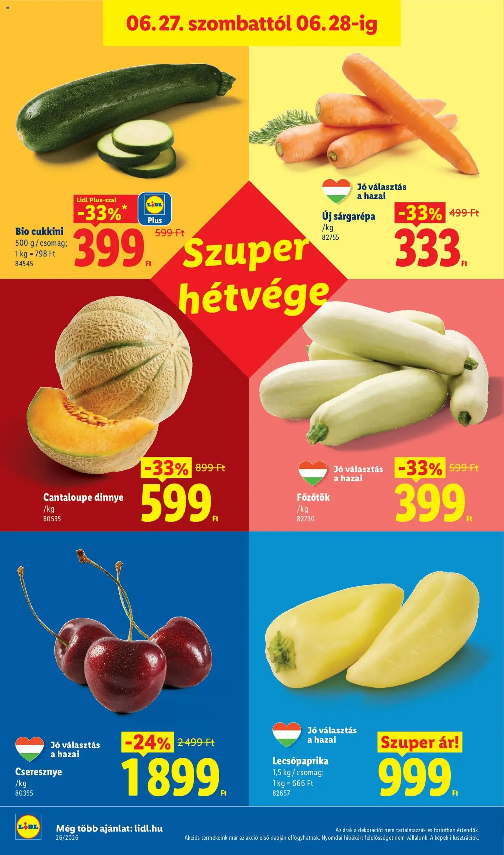 Lidl akciós újság - 2026.06.25. érvényes szórólap 46 oldal 74 oldalból