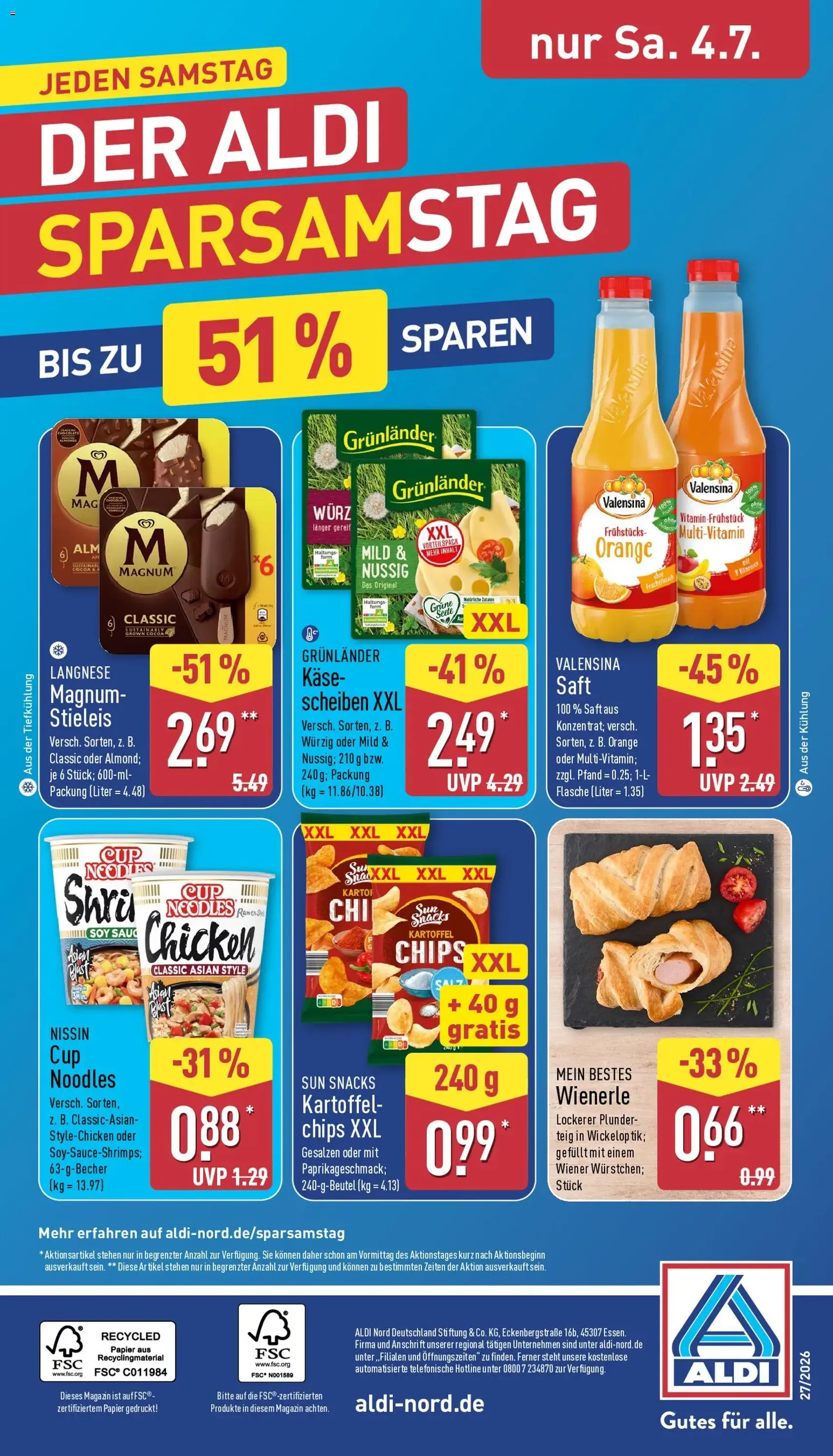 Aldi Prospekt - Gültiger Prospekt ab 29.06.2026, Seite 36 von insgesamt 45