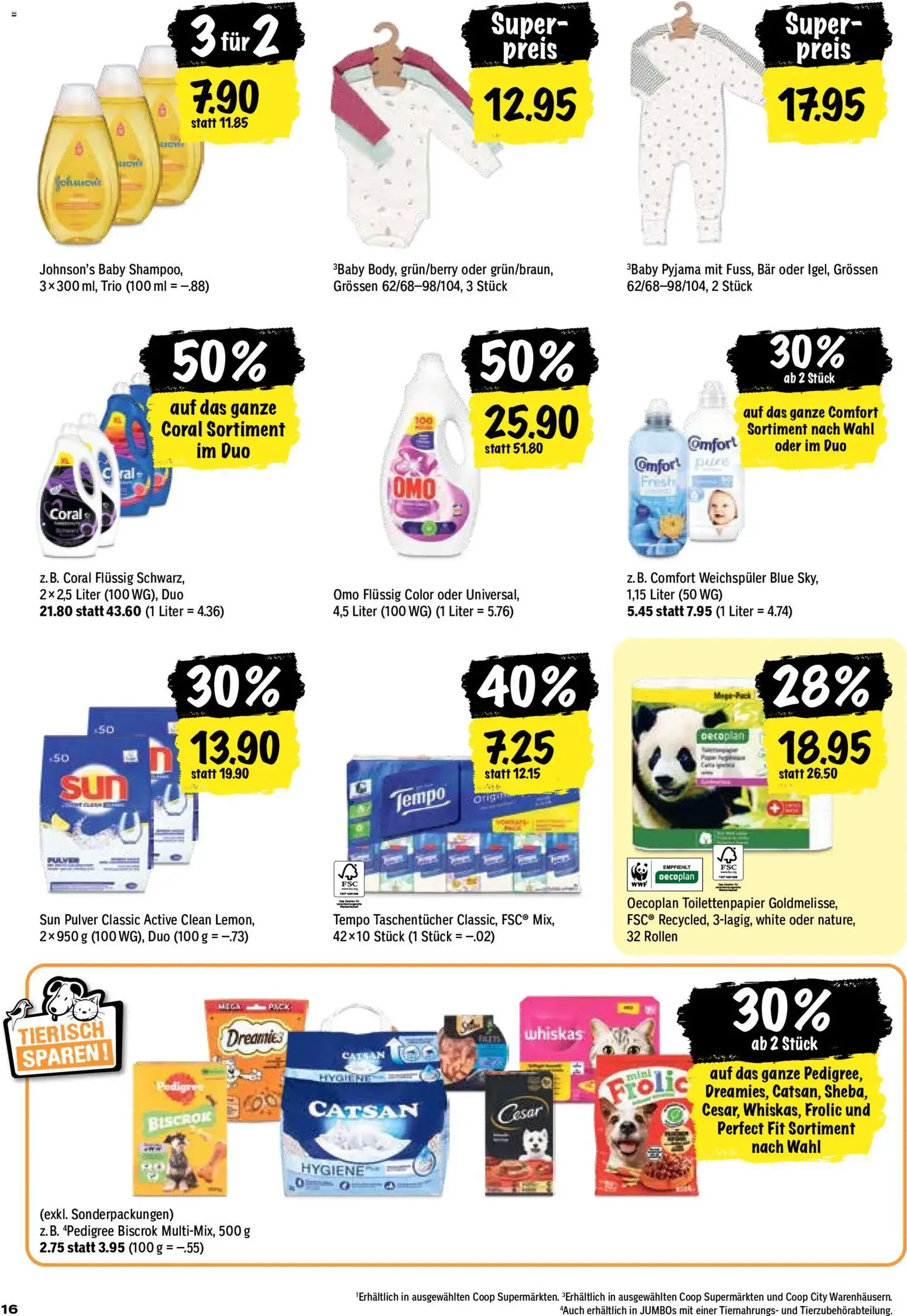 Coop aktionen - Gültiger Prospekt ab 03.09.2026, Seite 16 von insgesamt 28